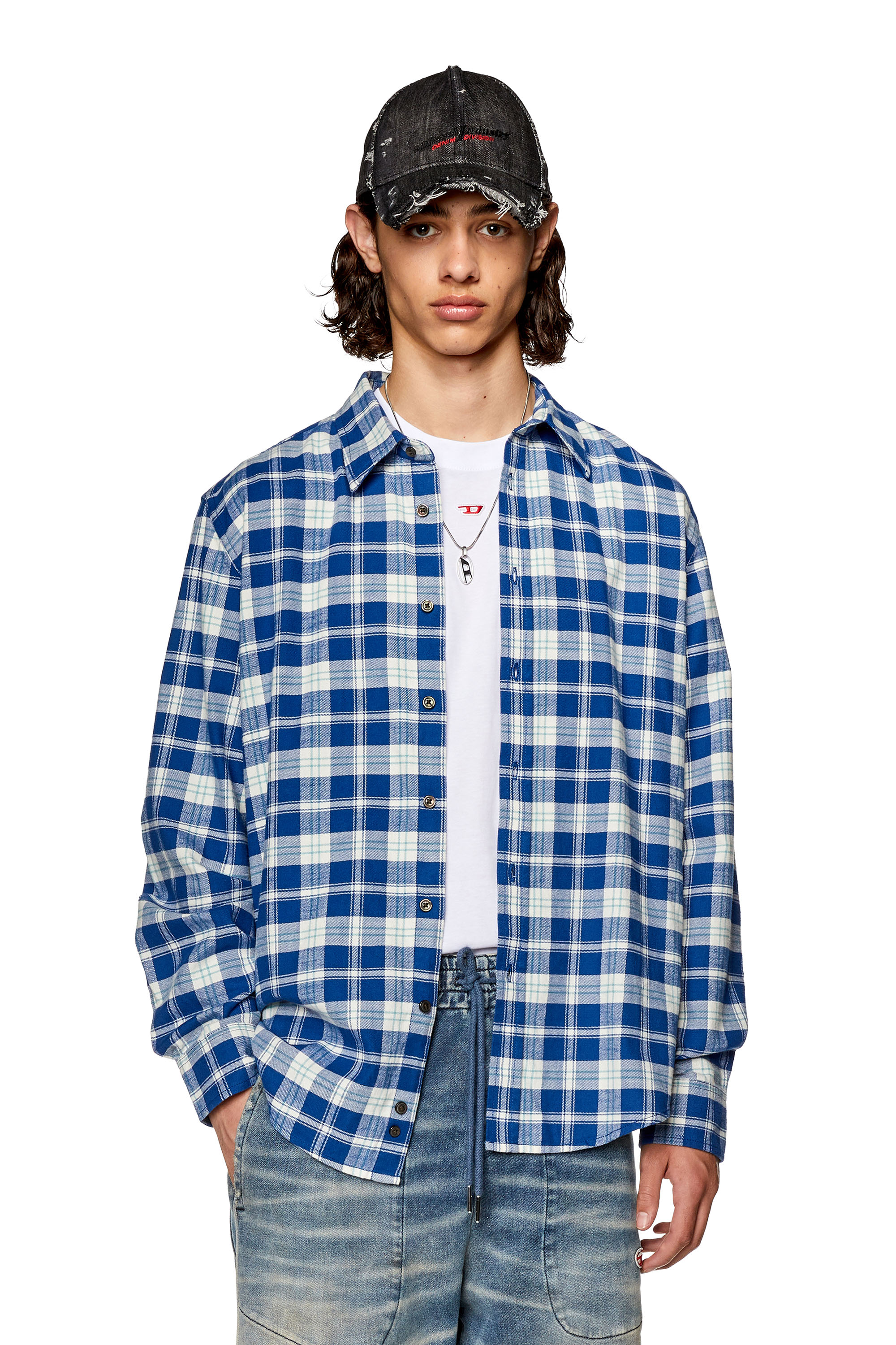 トップス simplycomplicated SC PLAID SHIRT 中古・古着通販】SIMPLY COMPLICATED (シンプリーコンプリ