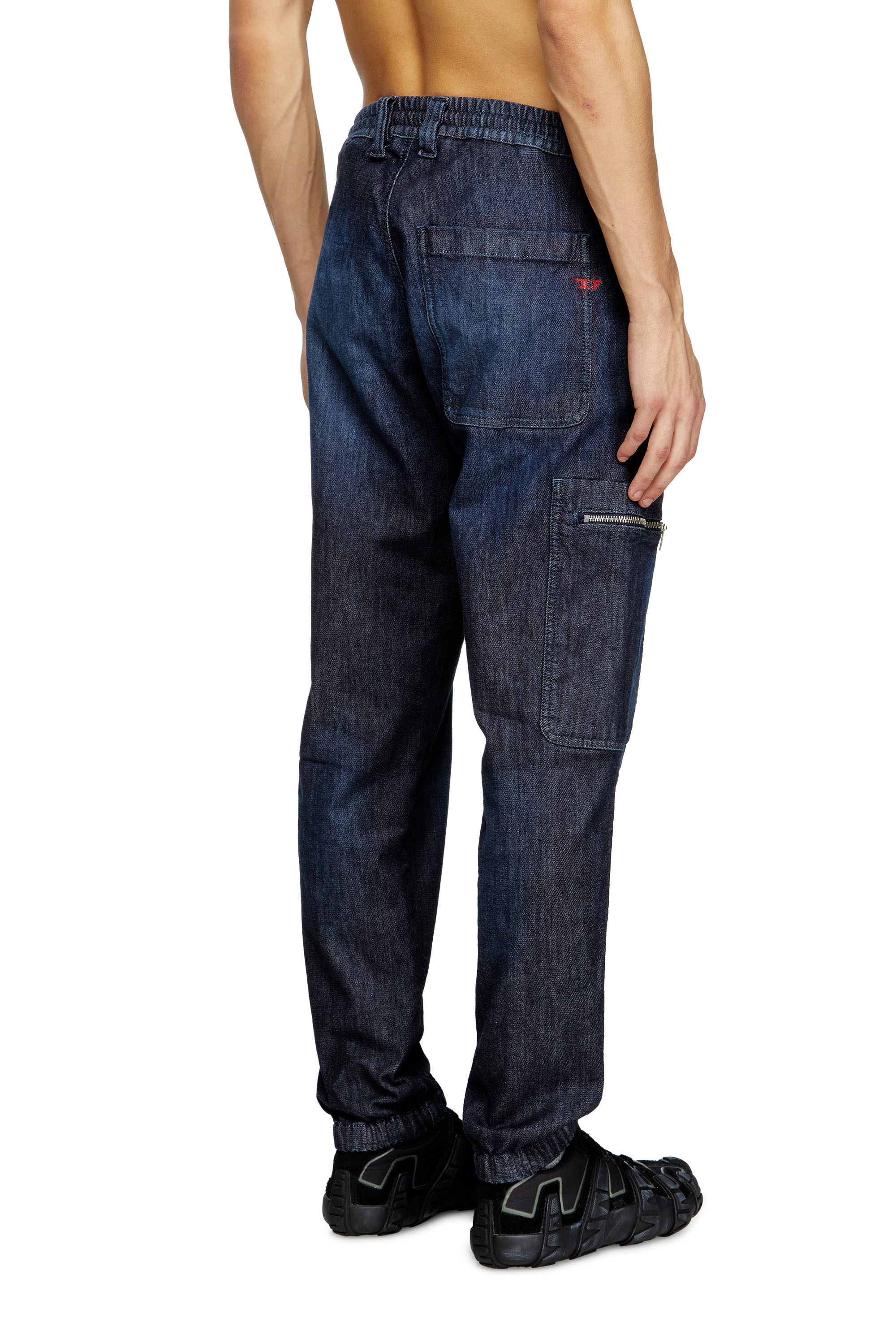 Slim D-Lab JoggJeans® 09L11, Bleu Foncé Diesel - Slim D-Lab JoggJeans® 09L11 Mixte, Bleu Foncé - Image 5