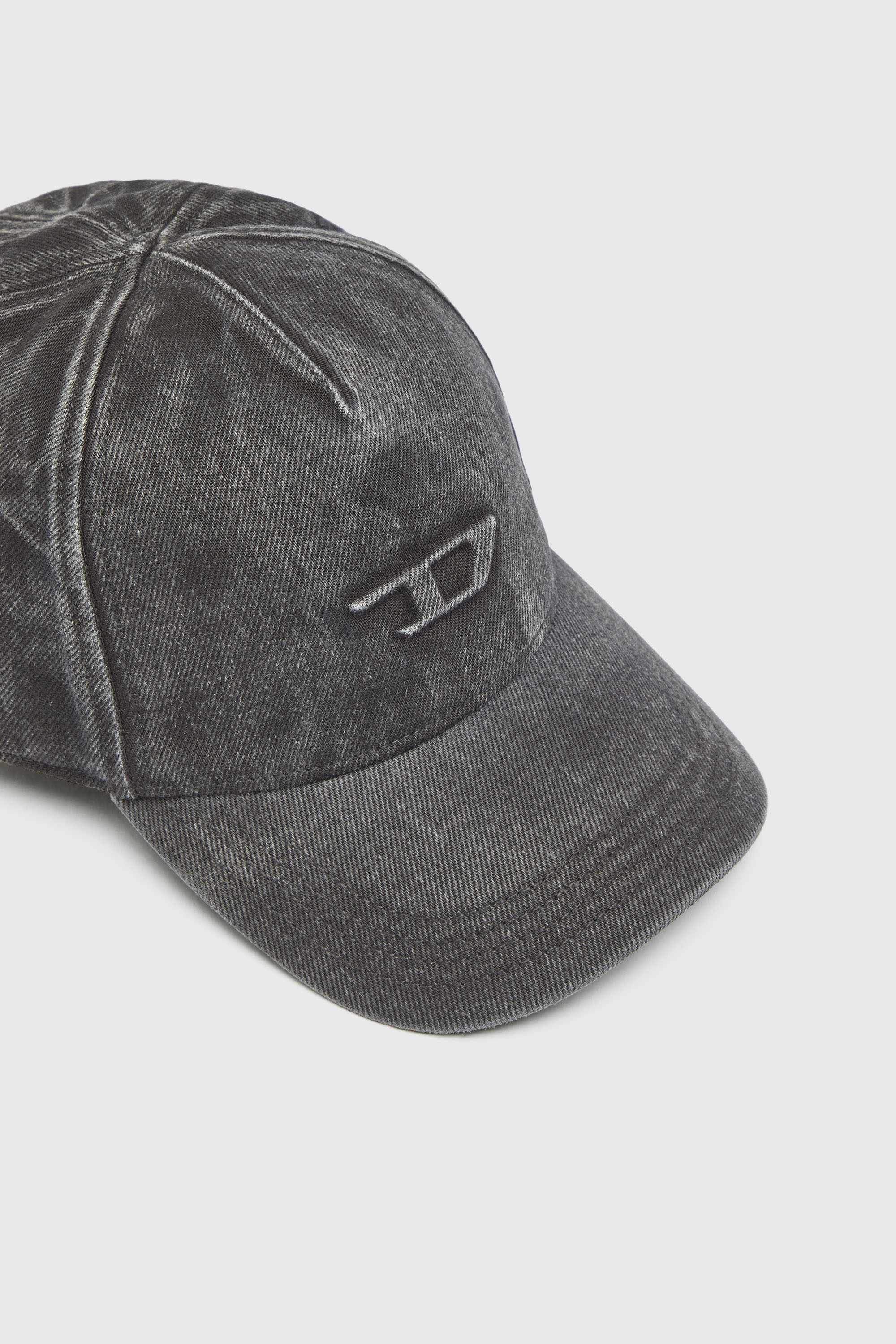 Diesel - C-SULF, Man's Baseball cap with embossed D logo in null - 3