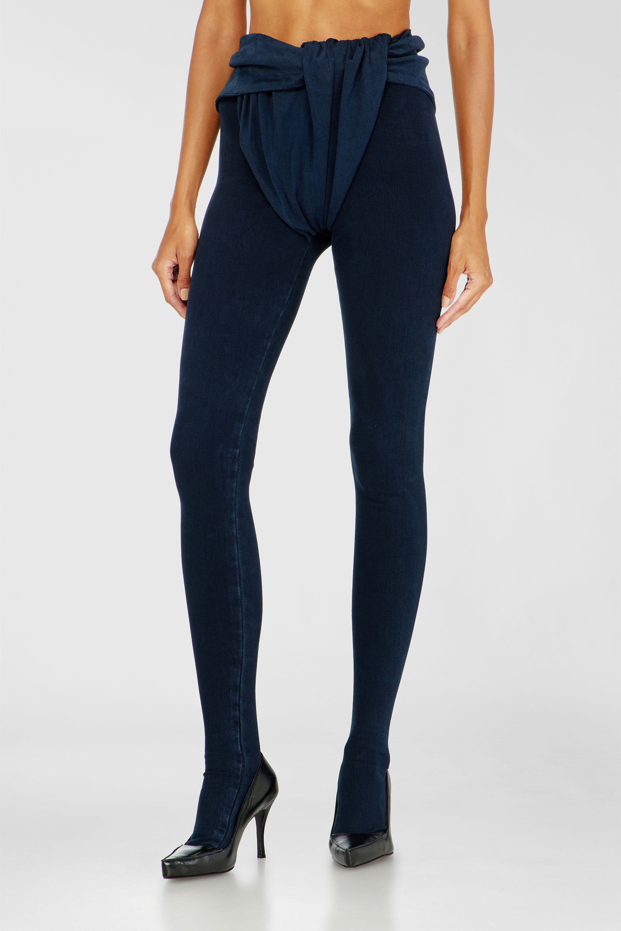 Diesel - Female's Skinny Jeans D-Velly 09R36, Dark Blue - 1