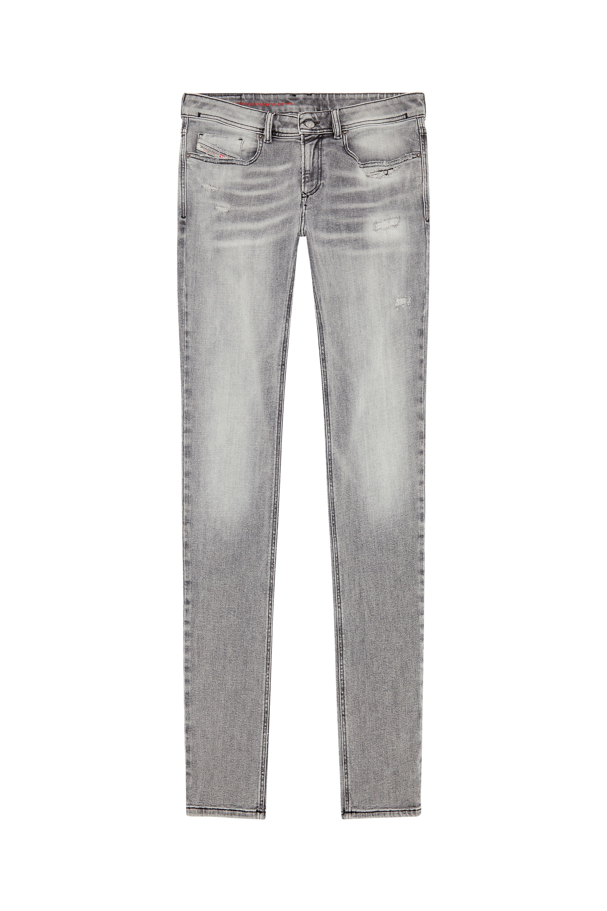 Diesel - Man's Skinny Jeans 1979 Sleenker E9B97, Black/Dark grey - 5