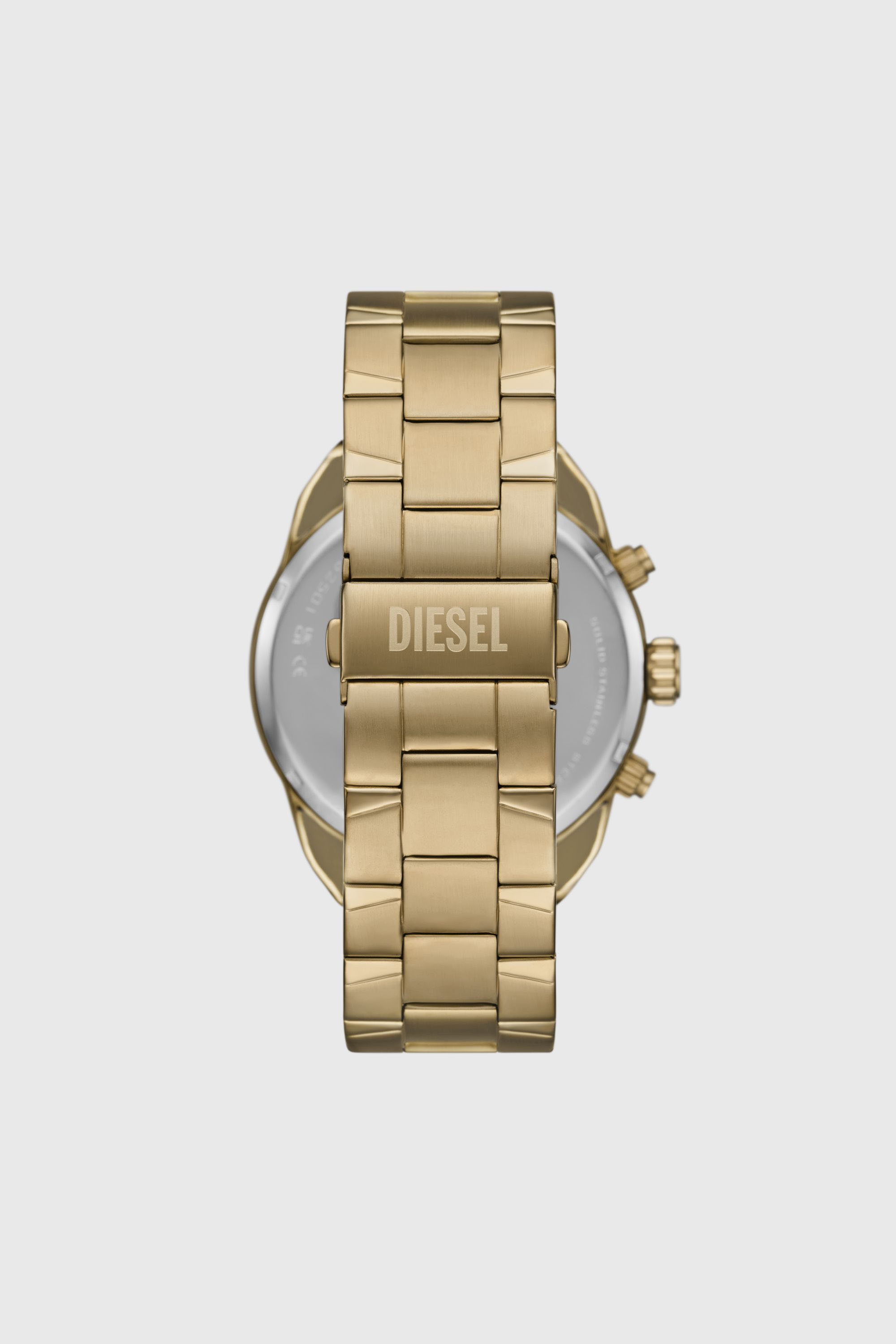Diesel - DZ4678, Male's Spiked stainless steel watch in Gold - 2