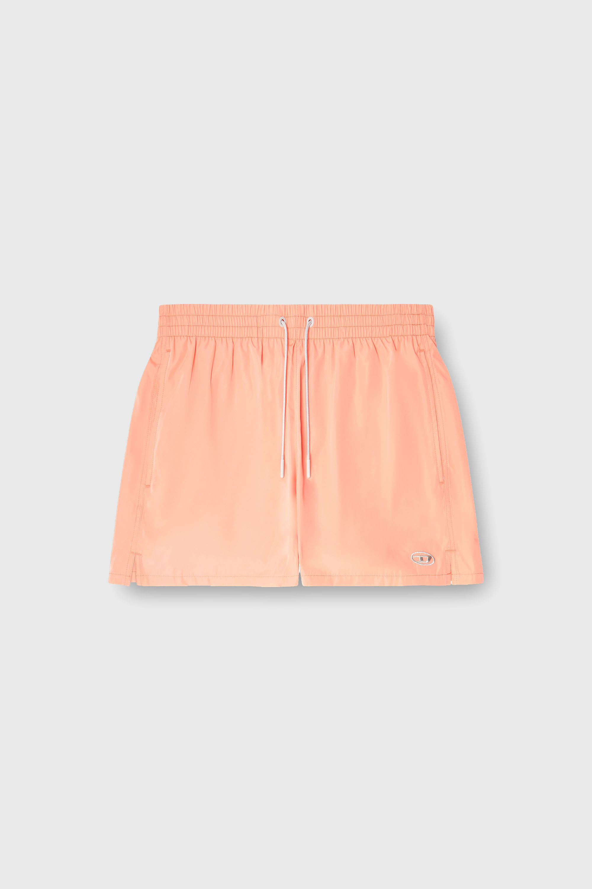 Diesel - OLYMPIC-34-D-CORE, Man's Swim shorts with metallic Oval D logo in Nude - 2
