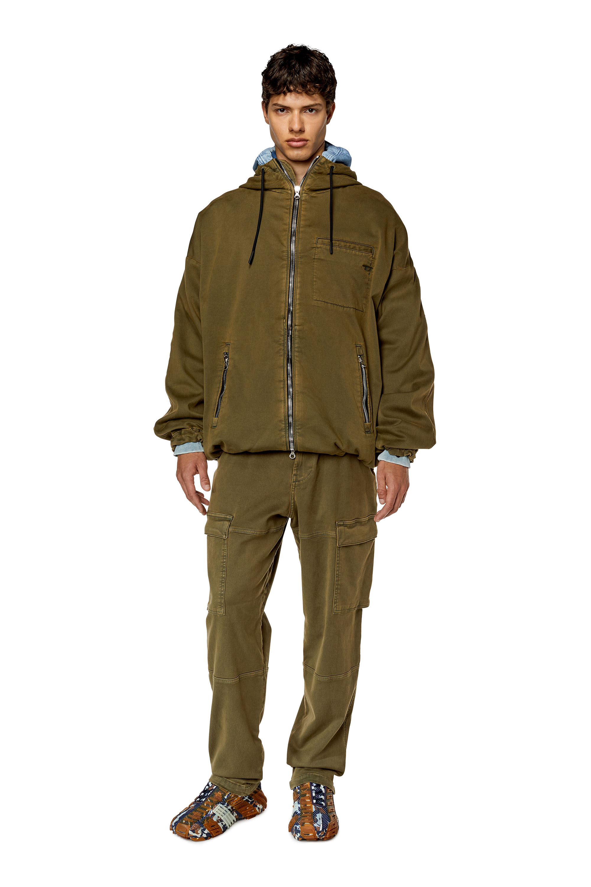 Hooded JoggJeans jacket