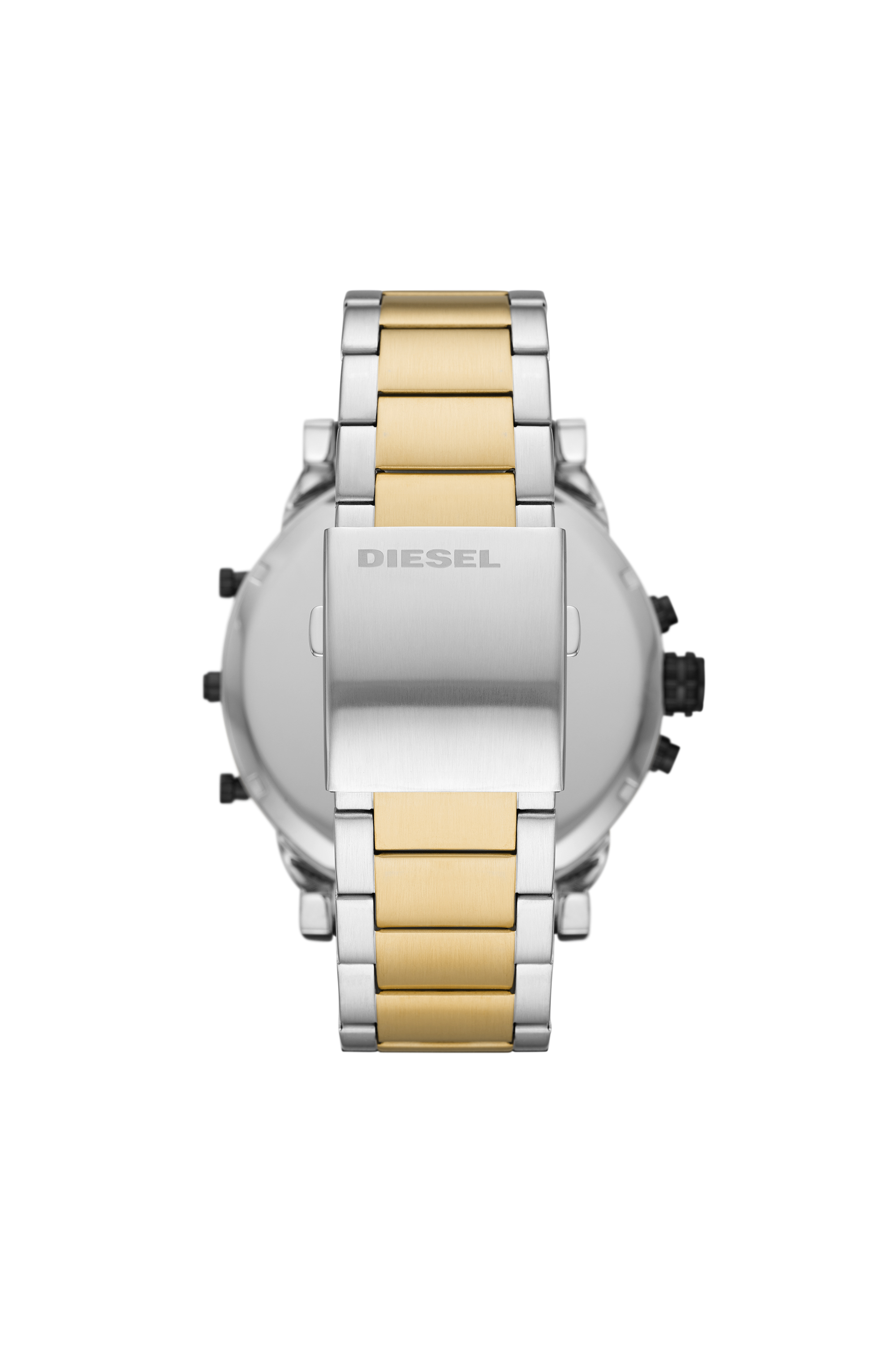 DIESEL腕時計[DZ7459] DZ7459: Black, silver and gold men's watch | Diesel Mr. Daddy 2.0