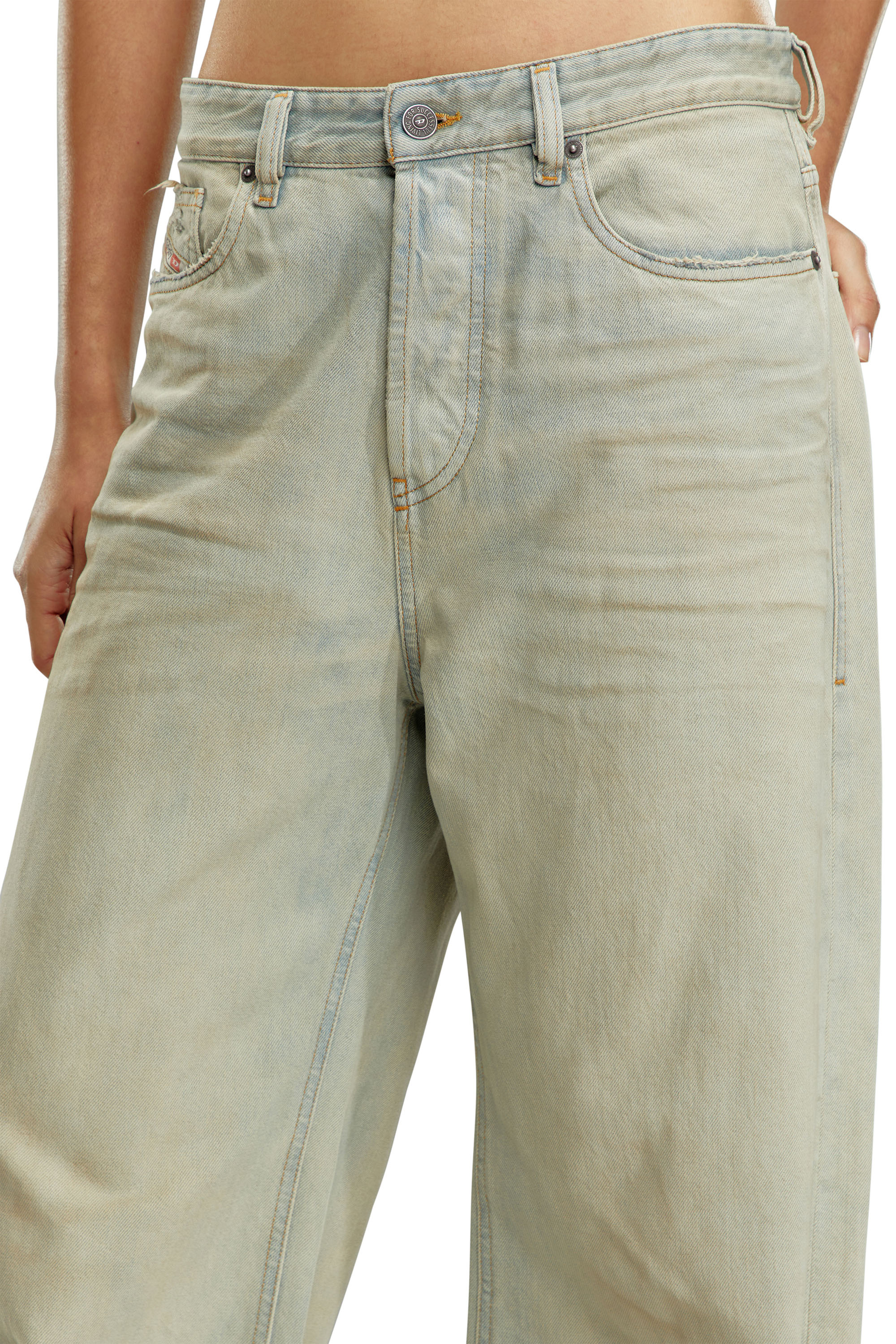 Women's Puddle oversized Jeans | Light blue | Diesel 1996 D-Sire