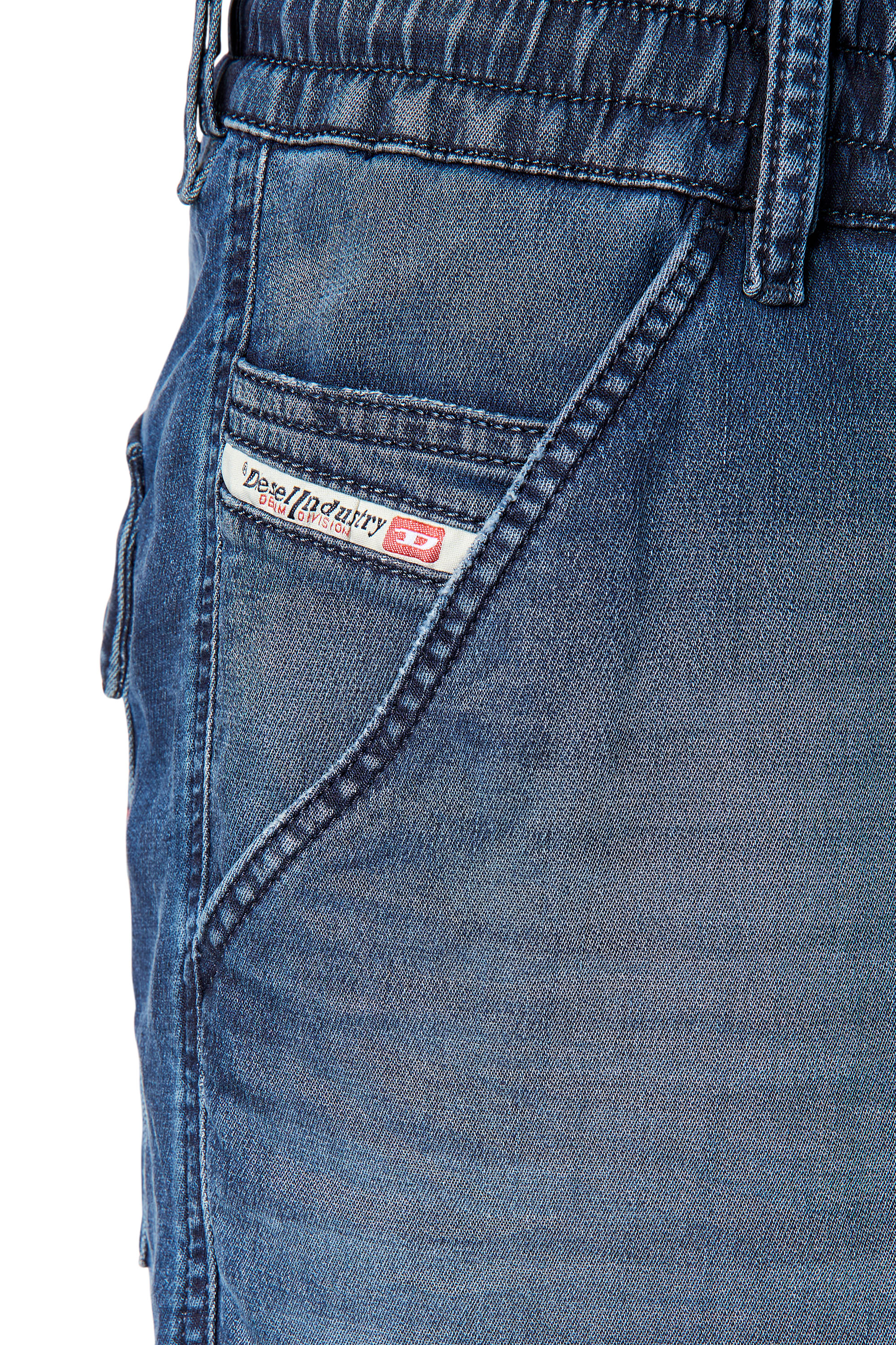 D-KROOLEY-CARGO JOGG Man: tapered Dark blue JoggJeans | Diesel