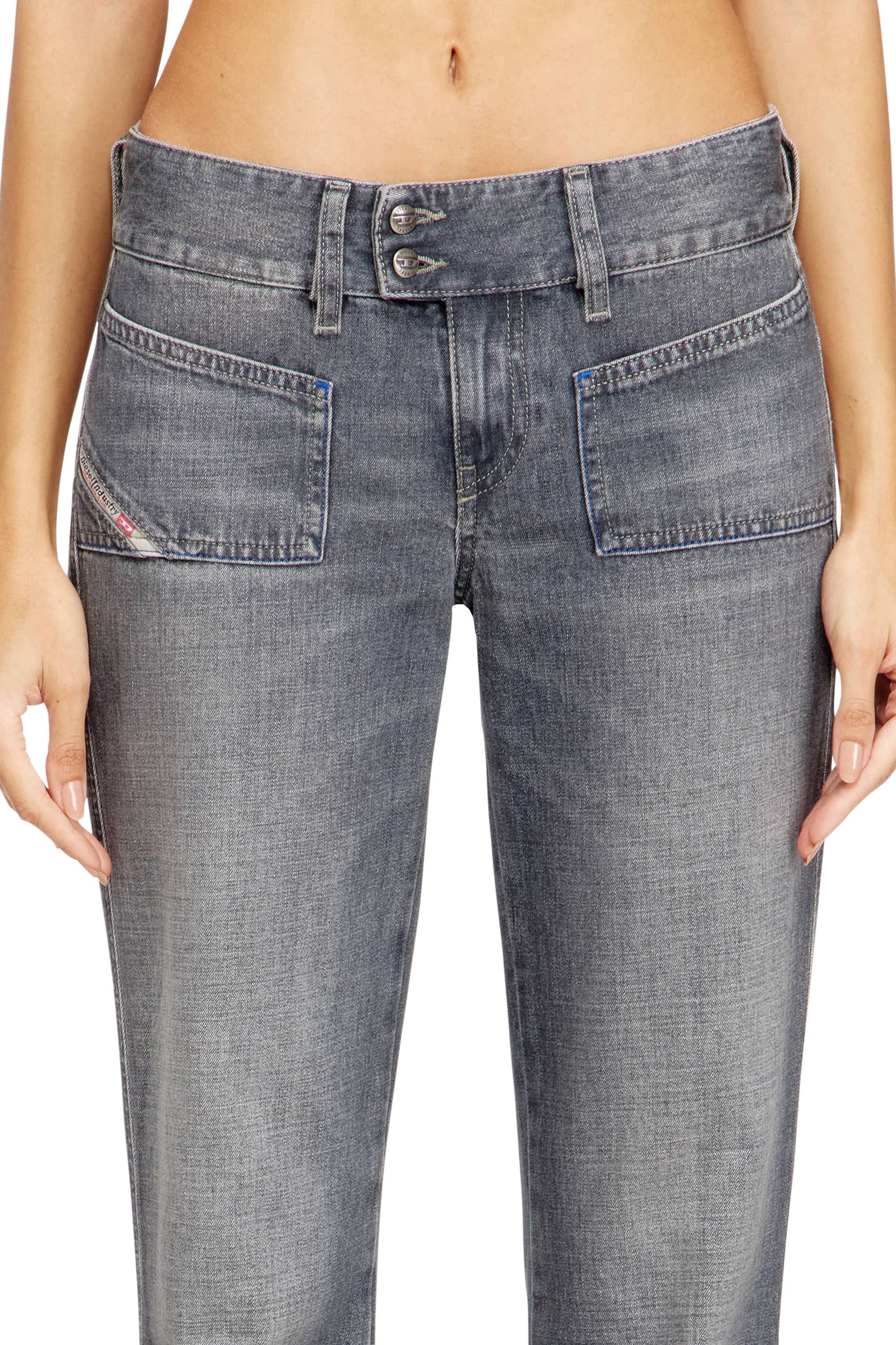 Diesel - Woman's Bootcut Jeans D-Hush 09N83, Grey - 4