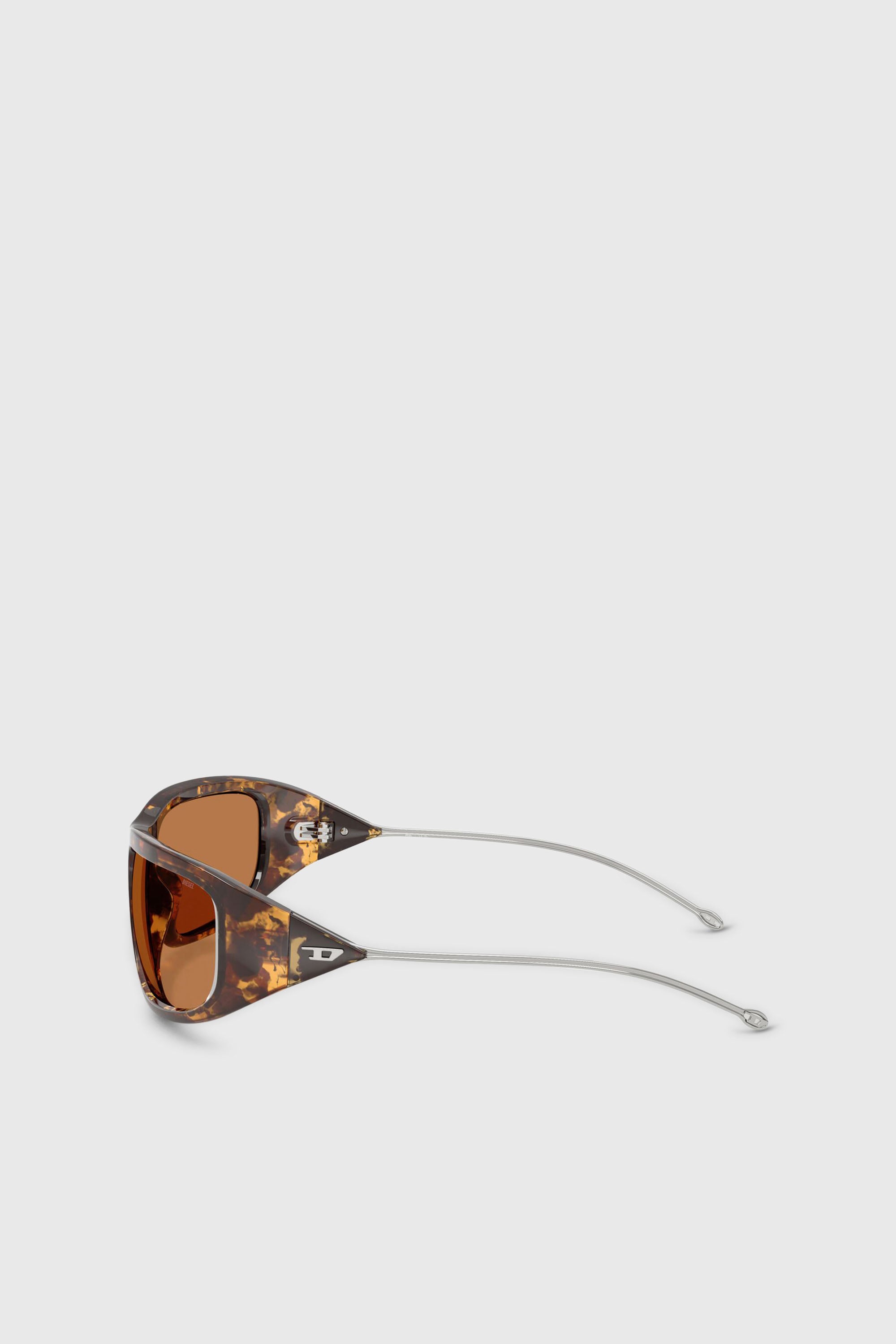 Diesel - 0DL3001 SIZE 61, Lunettas de soleil de style enveloppant Mixte in Marron - 2