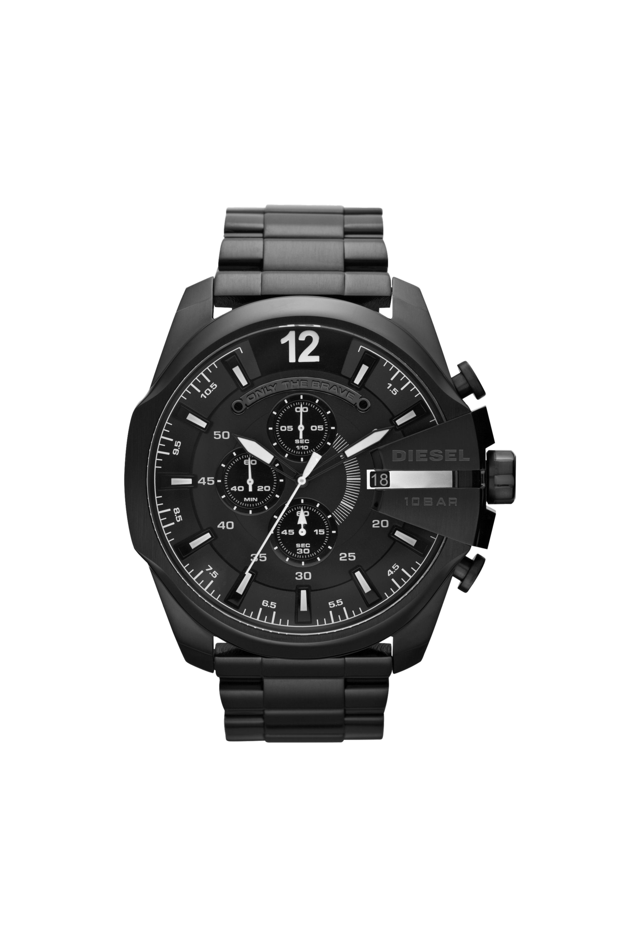Diesel - DZ4283, Man's Mega Chief quartz analog watch in Black - 1