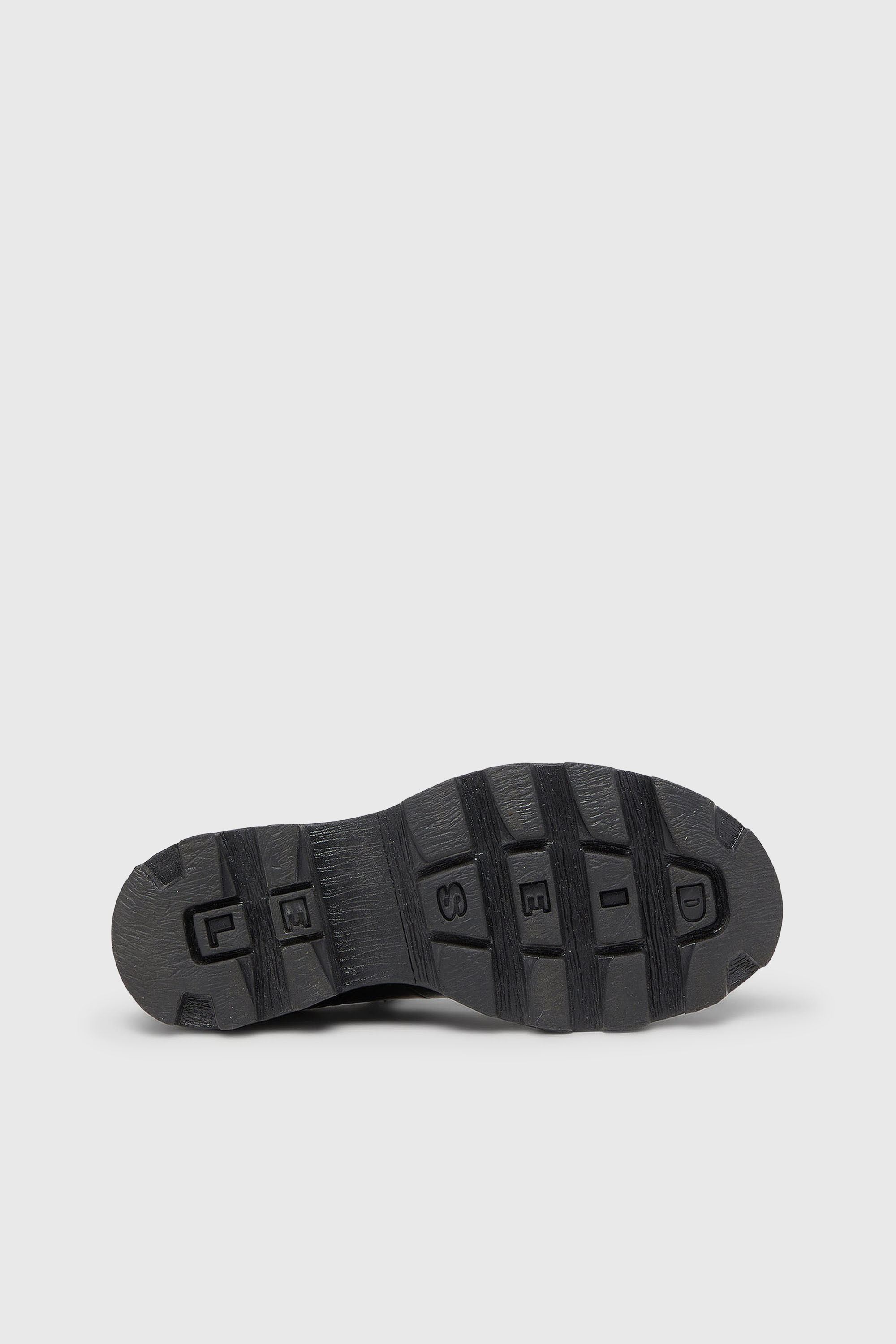 Diesel - D-HAMMER MARY JANE, D-Hammer - Merceditas con suela dentada en charol Mujer in Negro - 5