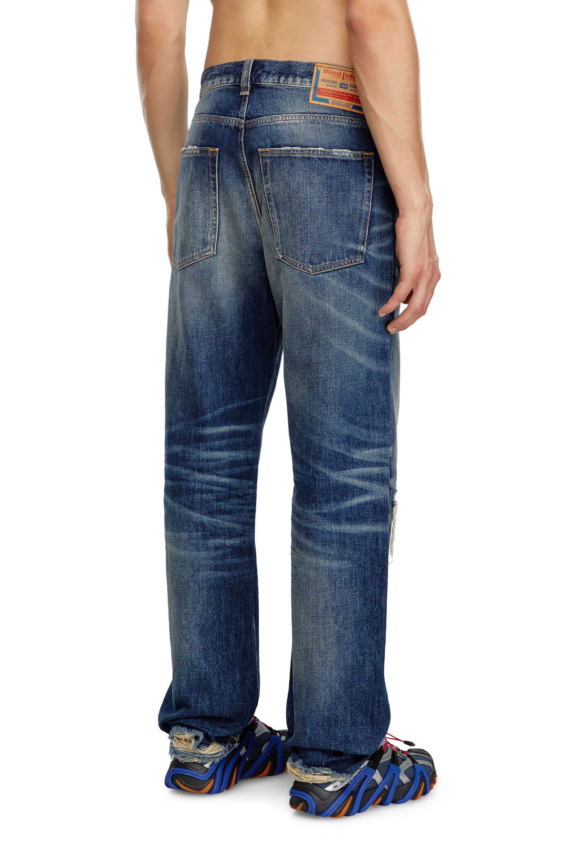 Diesel - Male's Regular Jeans 2024 D-Macs 09J95, Dark Blue - 4