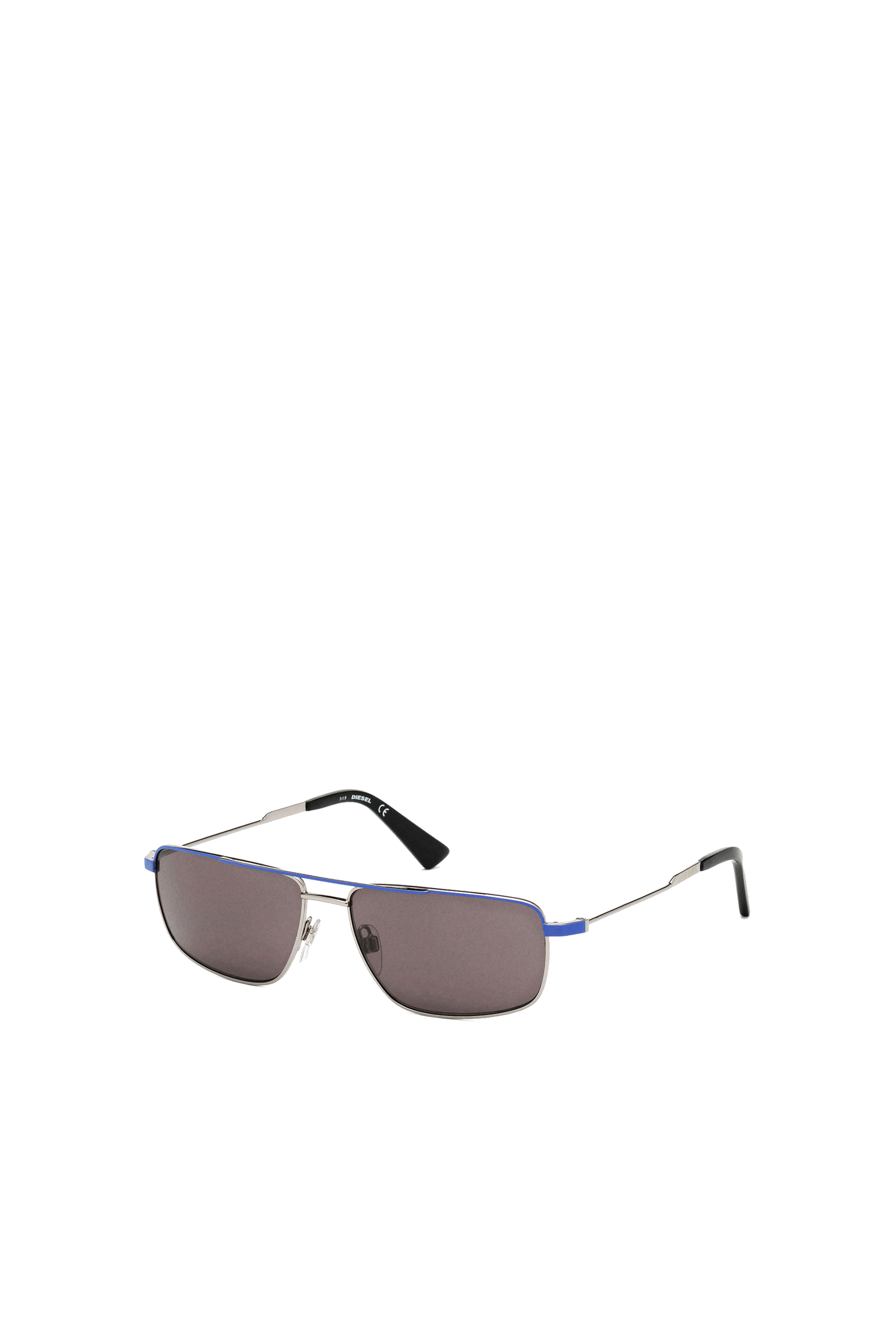 Diesel - DL0308, Man's Navigator glasses with polarized lenses in Blue/Grey - 2