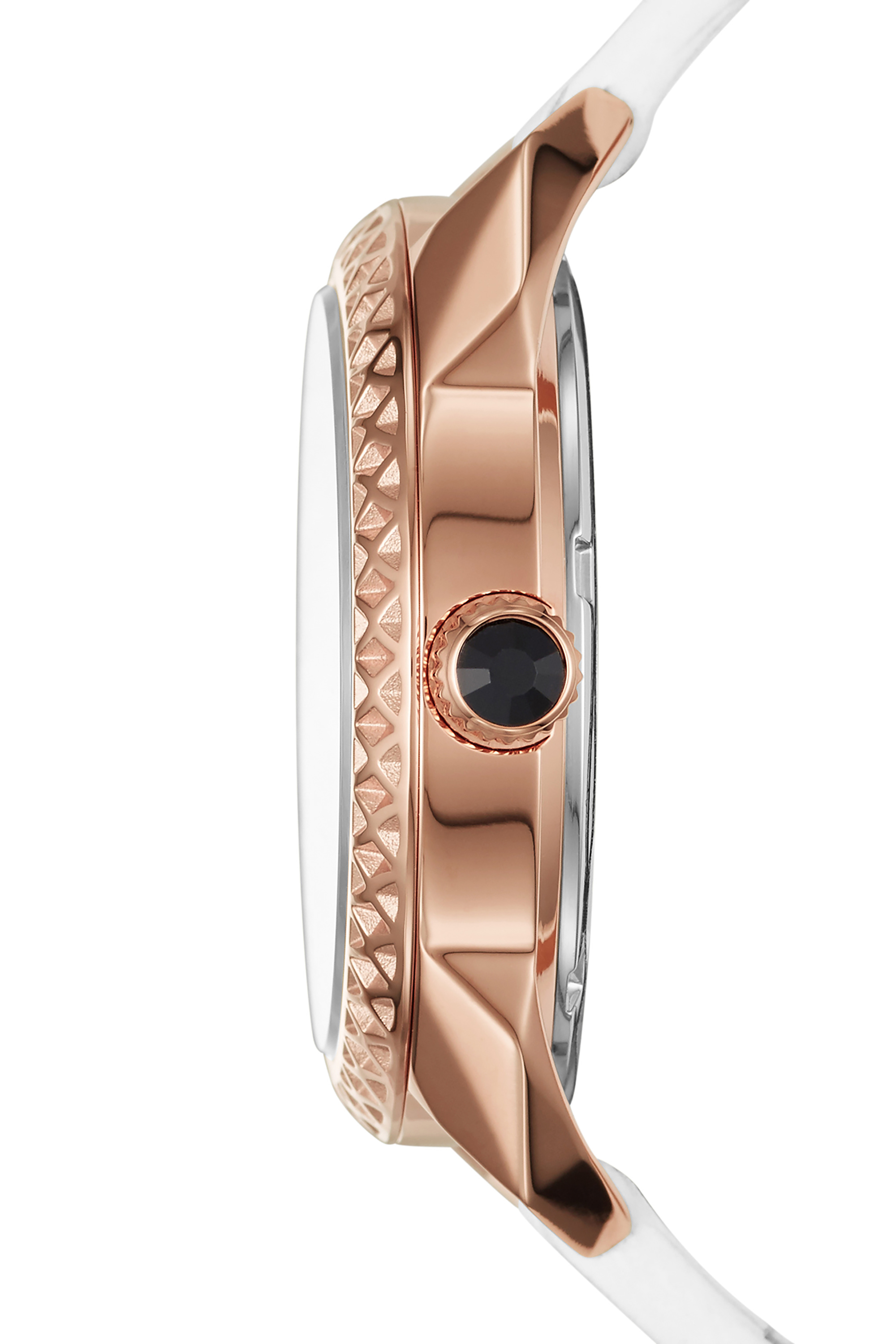Diesel - DZ5546, Elegante reloj en piel blanca, 36&nbsp;mm Mujer in Blanco - 2