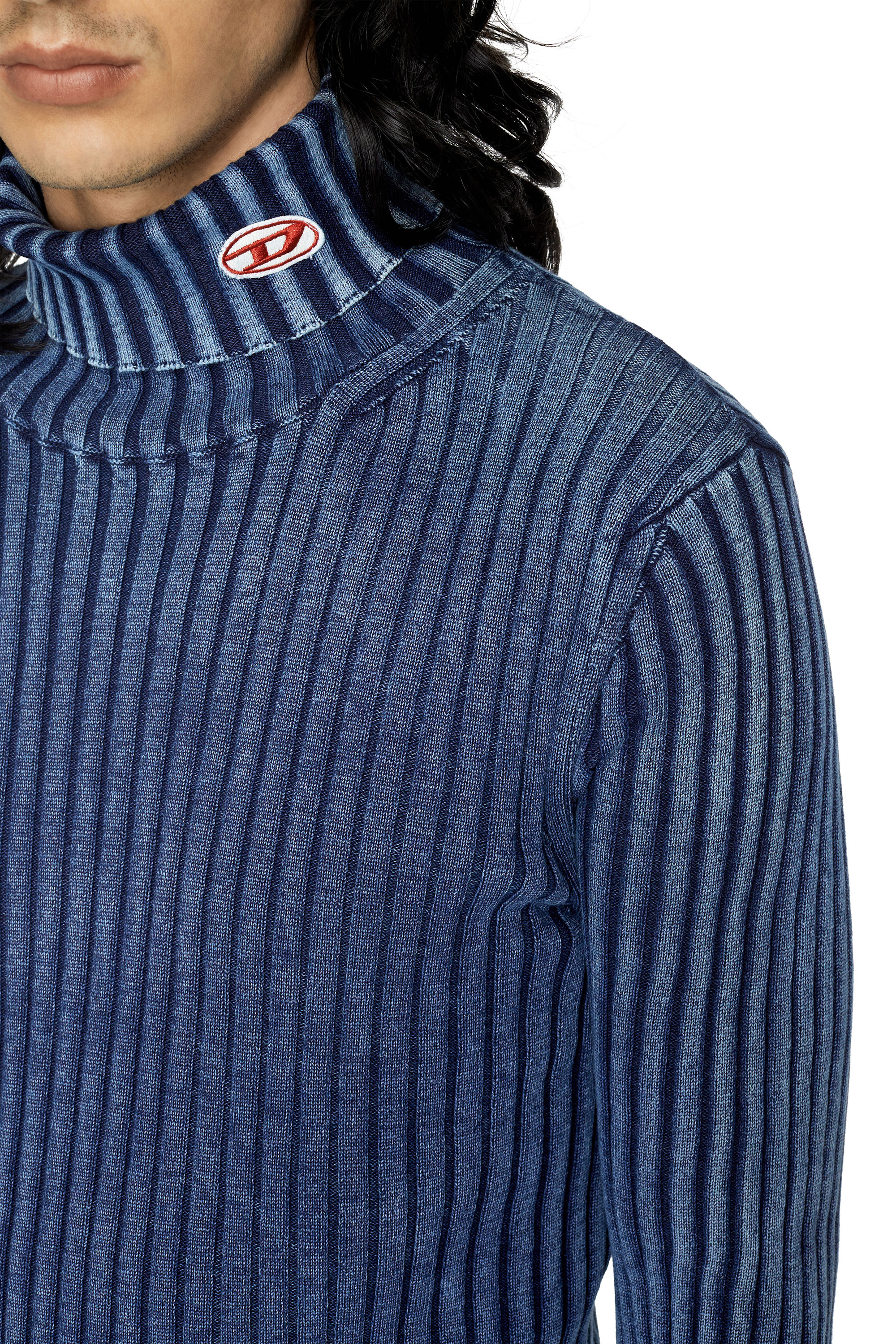 トップス RRL BLACK INDIGO STENCIL BOATNECK KNIT トップス RRL BLACK