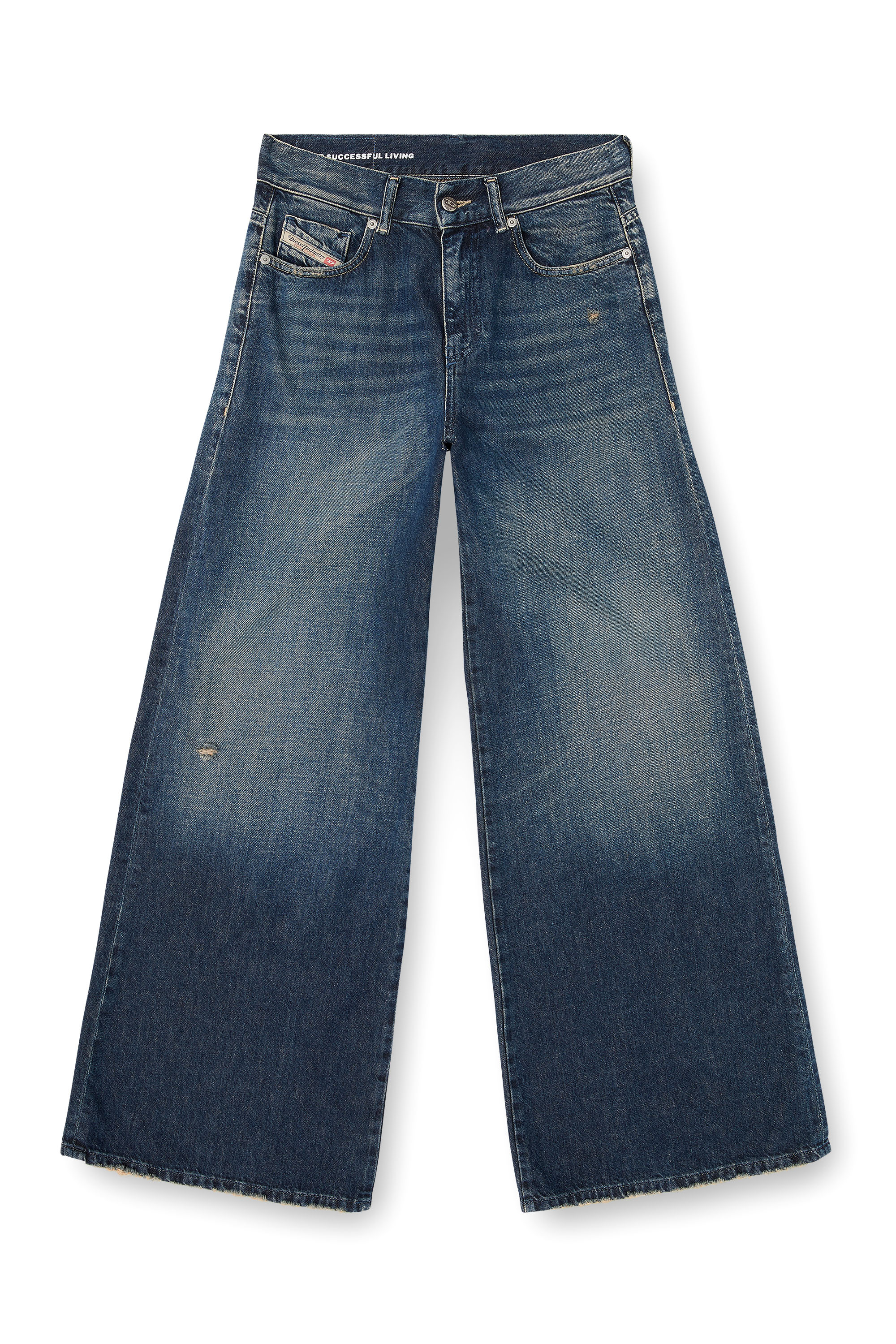 Diesel - Flare Jeans 1978 D-Akemi 09N70 Mujer, Azul Oscuro - 2