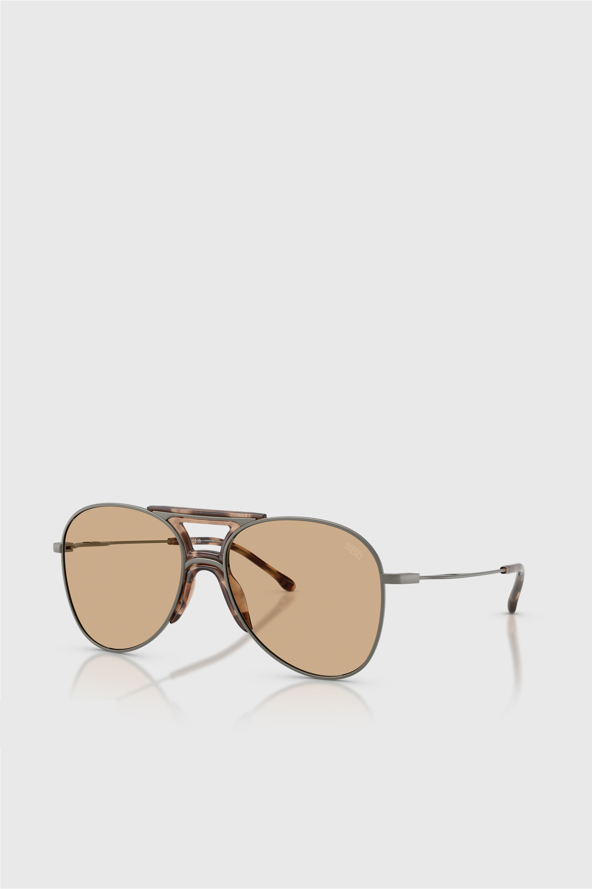 Diesel - 0DL1022T, Gafas de sol piloto Unisex in Marr&oacute;n - 2