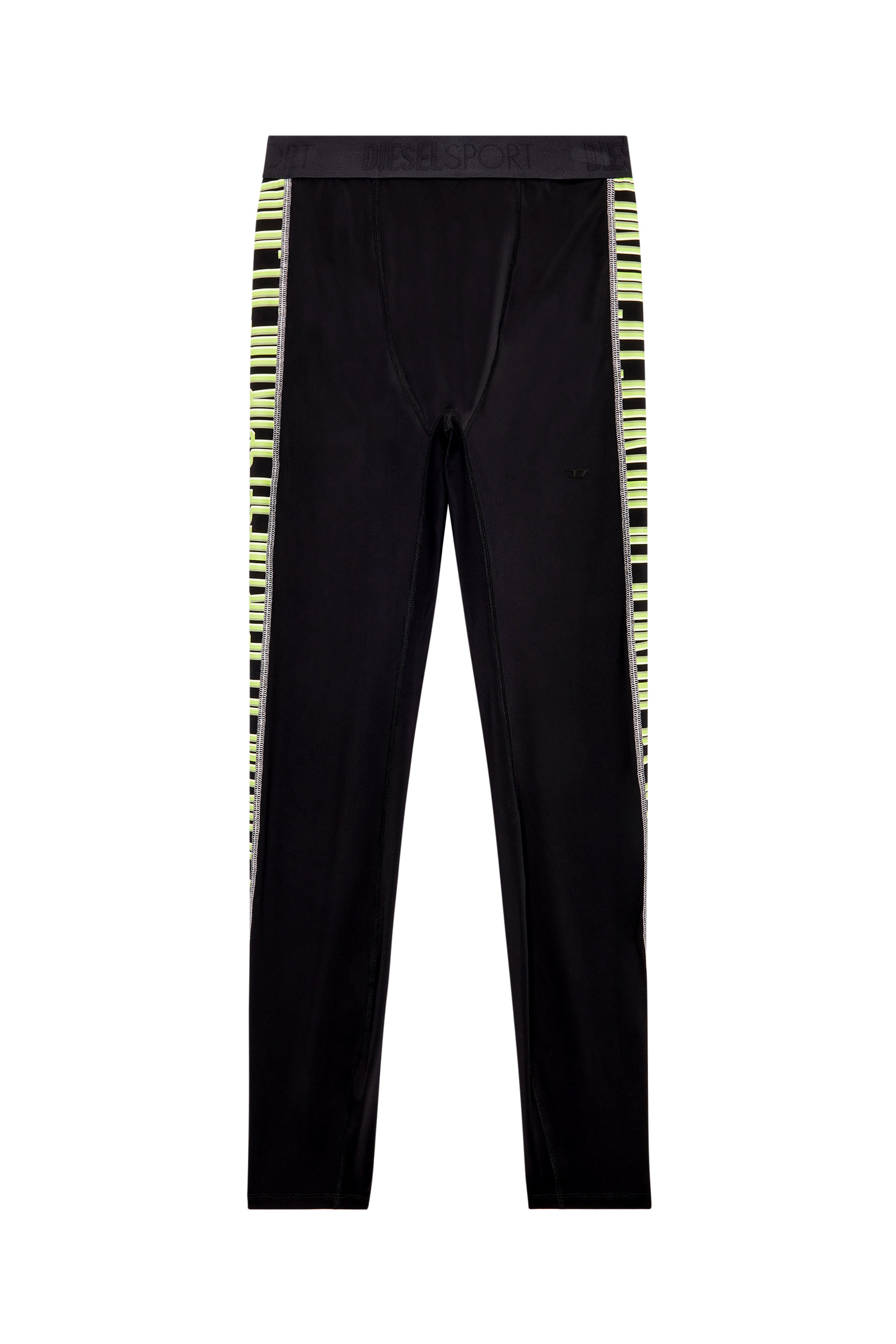 AMSB-EMMET-WT04 Man: Leggings with side lettering | Diesel
