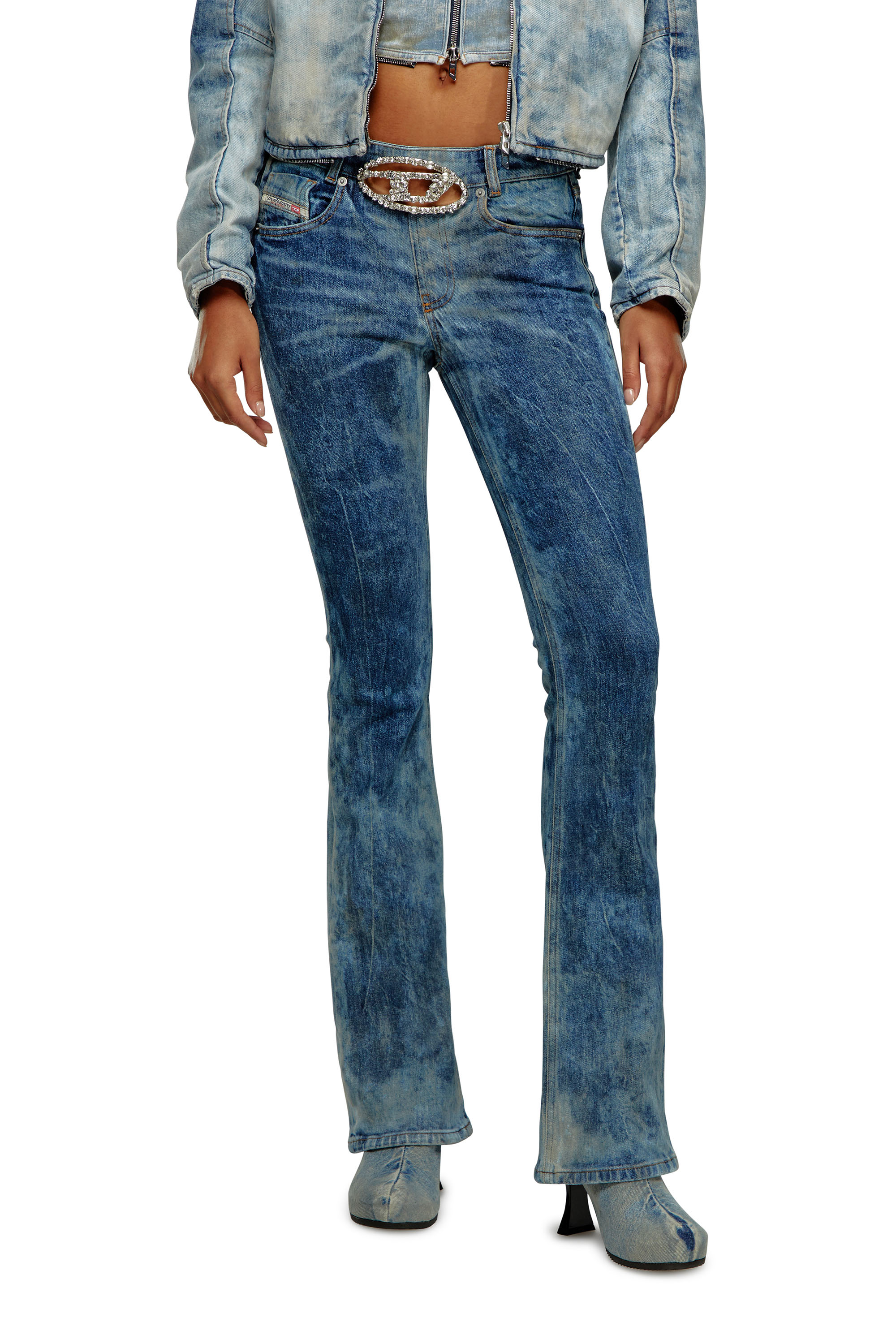 Diesel - Female's Bootcut Jeans 1969 D-Ebbey 0PGAL, Dark Blue - 1