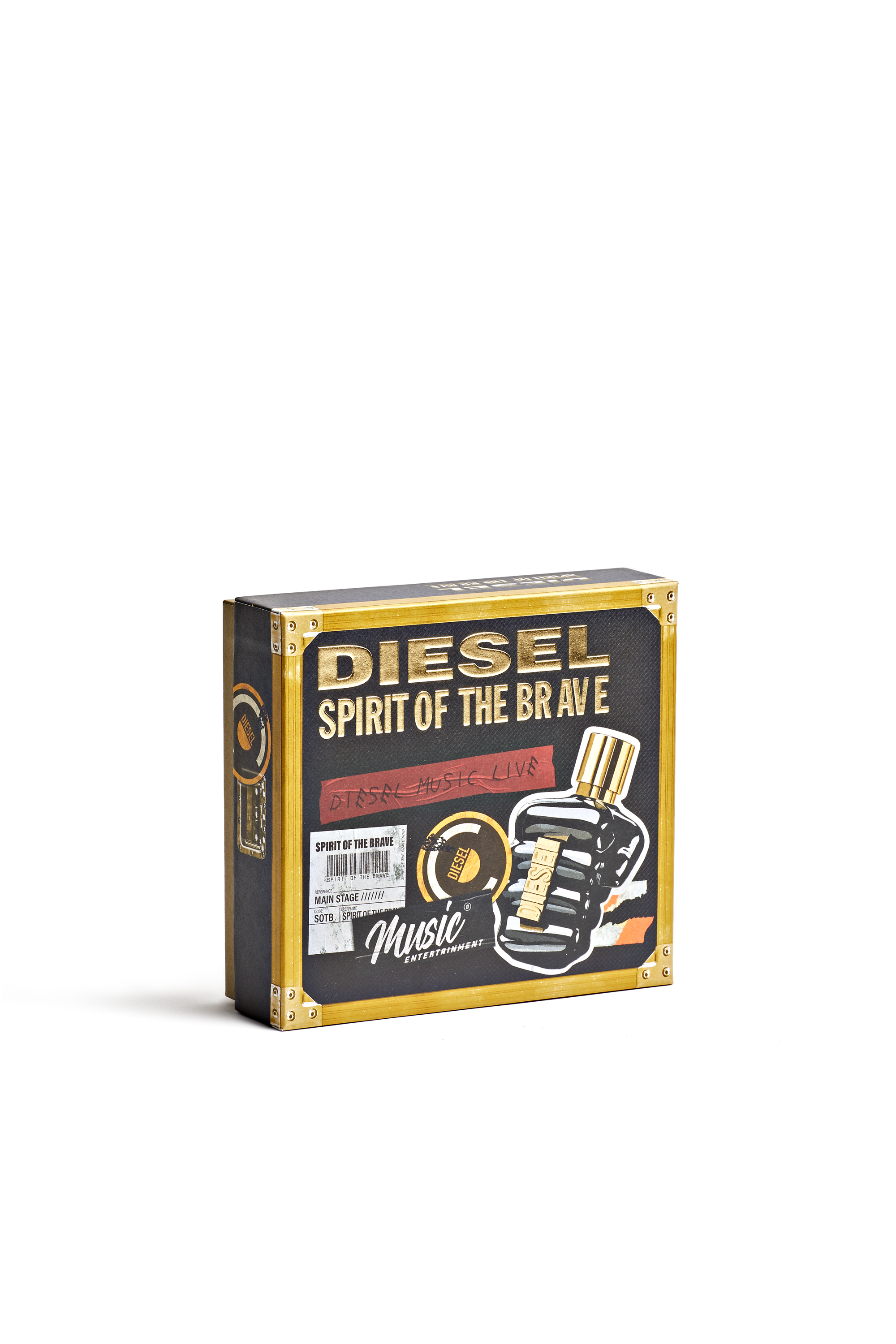 Diesel - SPIRIT OF THE BRAVE 35 ML GIFT SET FRAGRANCE, Coffret Spirit Of The Brave Homme in Noir - 2