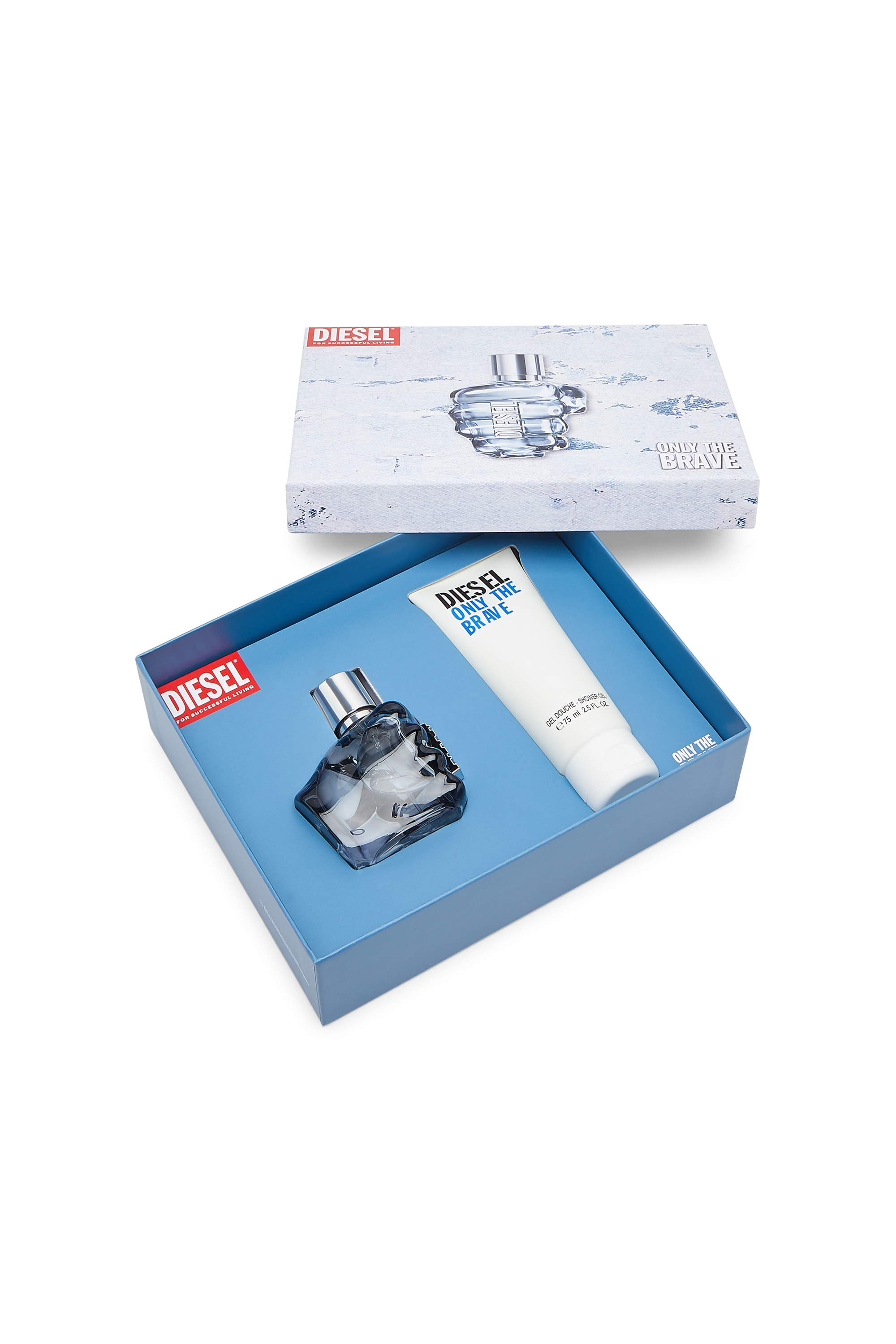 Diesel - ONLY THE BRAVE SPRING SET 25  LF577100, Unisex's Only The Brave gift set in Blue - 2