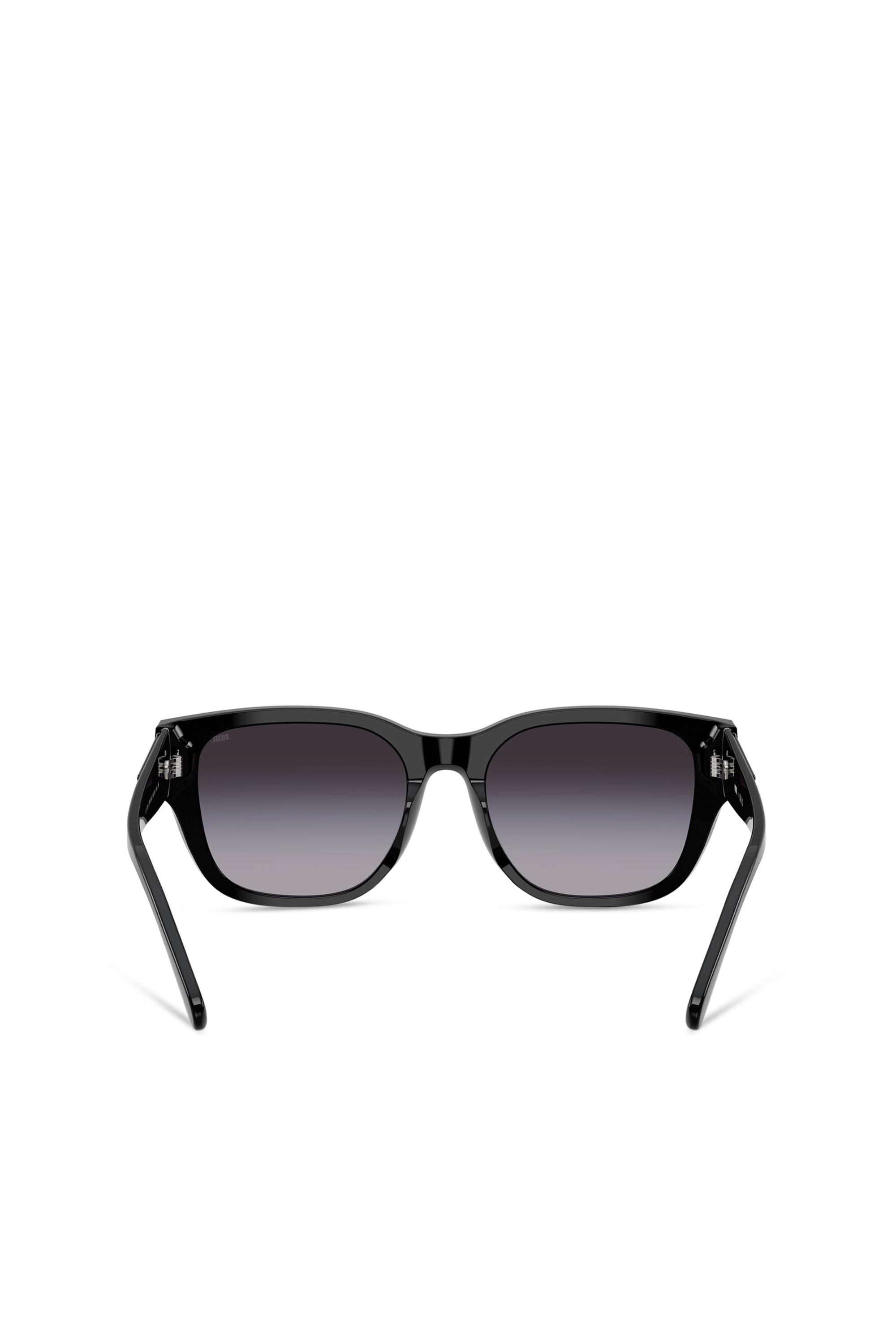 Diesel - 0DL2005, Lunettes de soleil carrées Mixte in Noir - 3