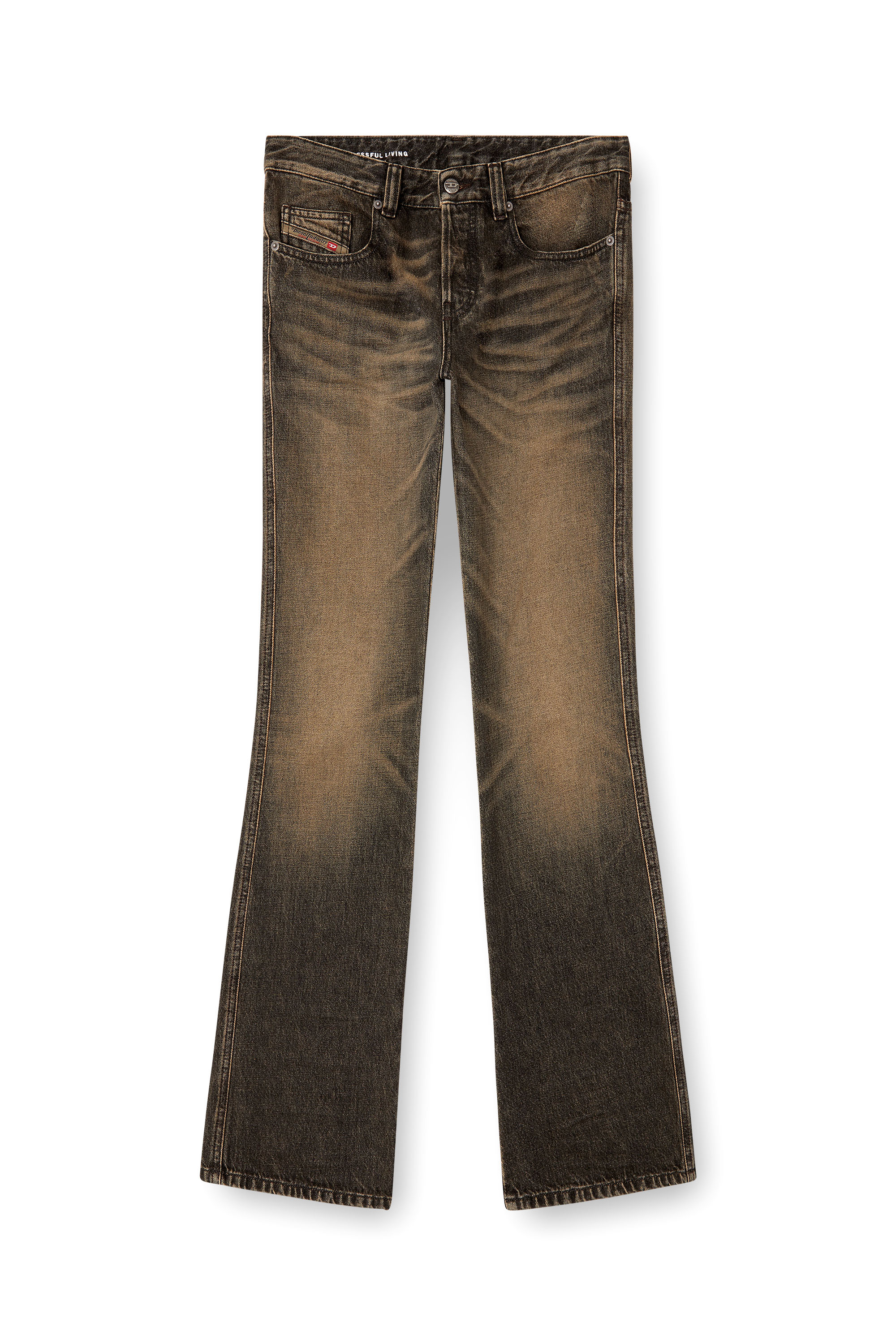 Diesel - Male's Bootcut Jeans 1998 D-Buck 007AX, Black/Dark Grey - 3