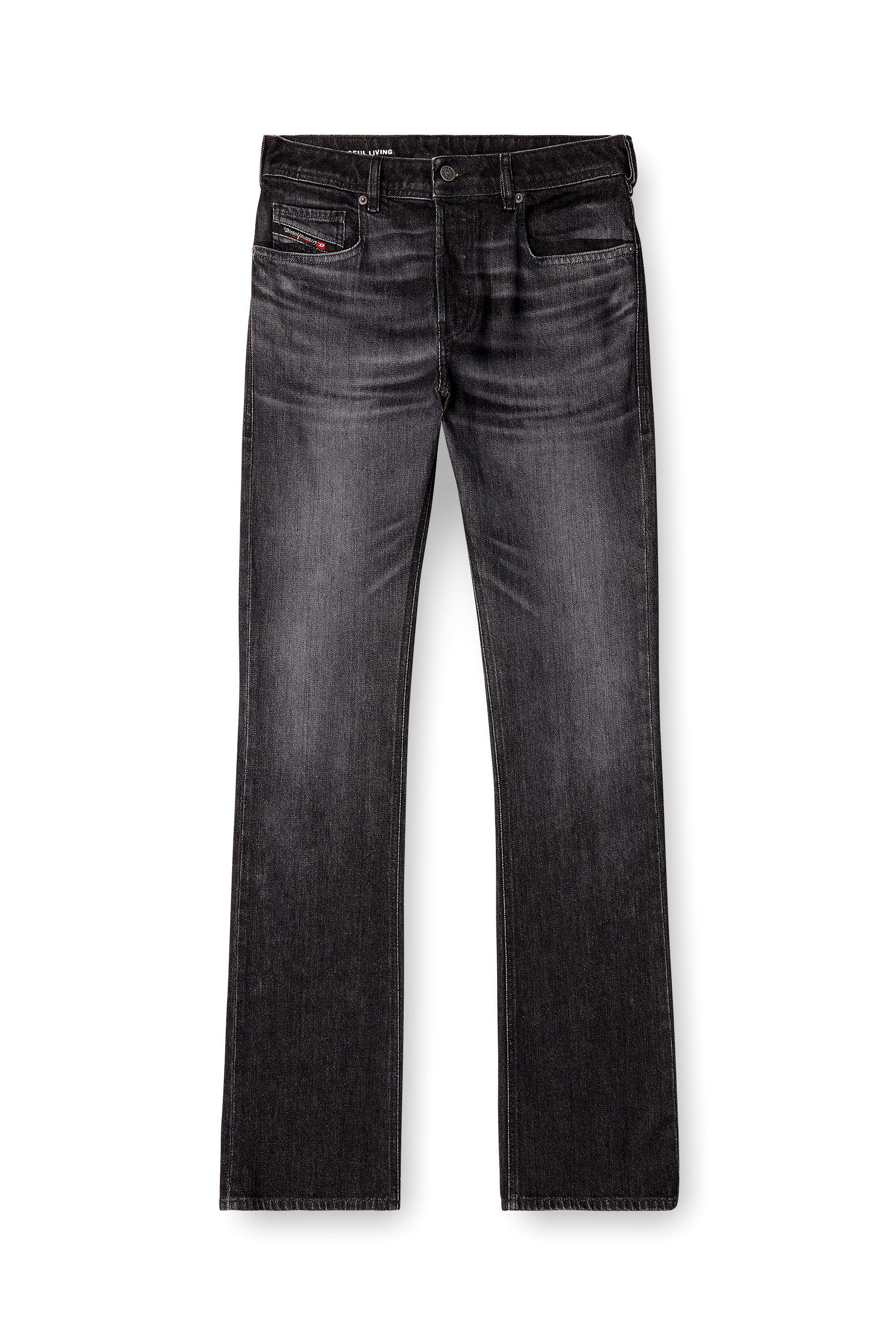 Diesel - Bootcut Jeans 2007 Zatiny 09N48 Hombre, Negro/Gris oscuro - 3