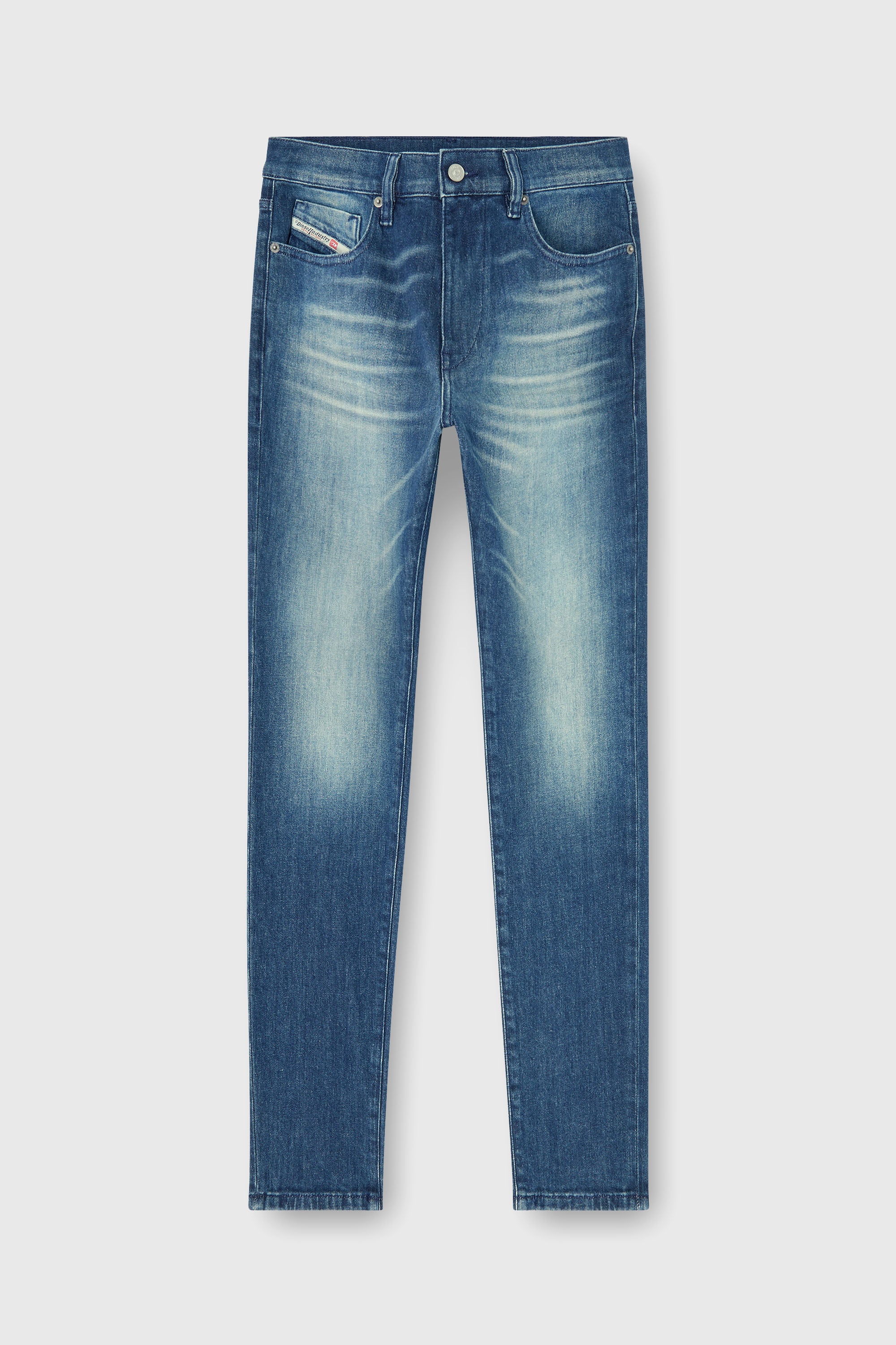Diesel - Male's Slim Jeans 2019 D-Strukt 0KBBR, Dark Blue - 6