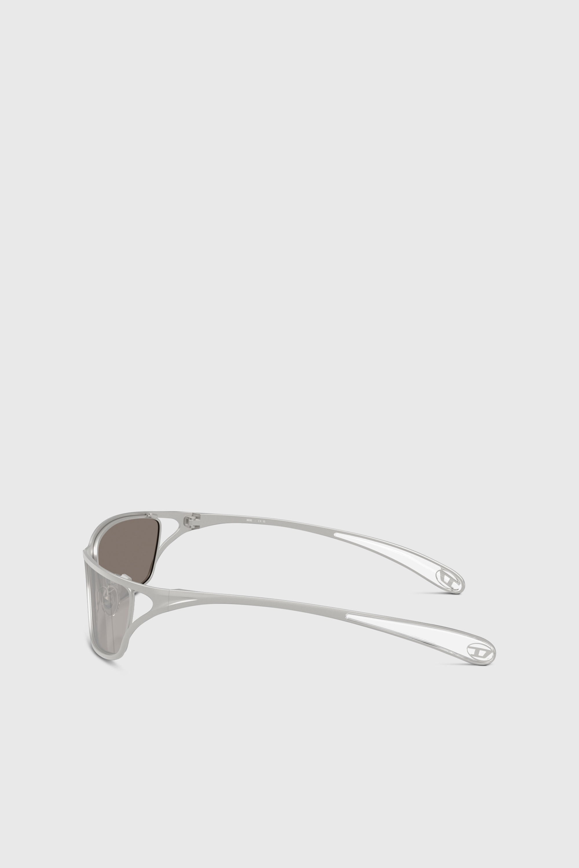 Diesel - 0DL1015, Gafas de sol rectangulares Unisex in Gris - 2