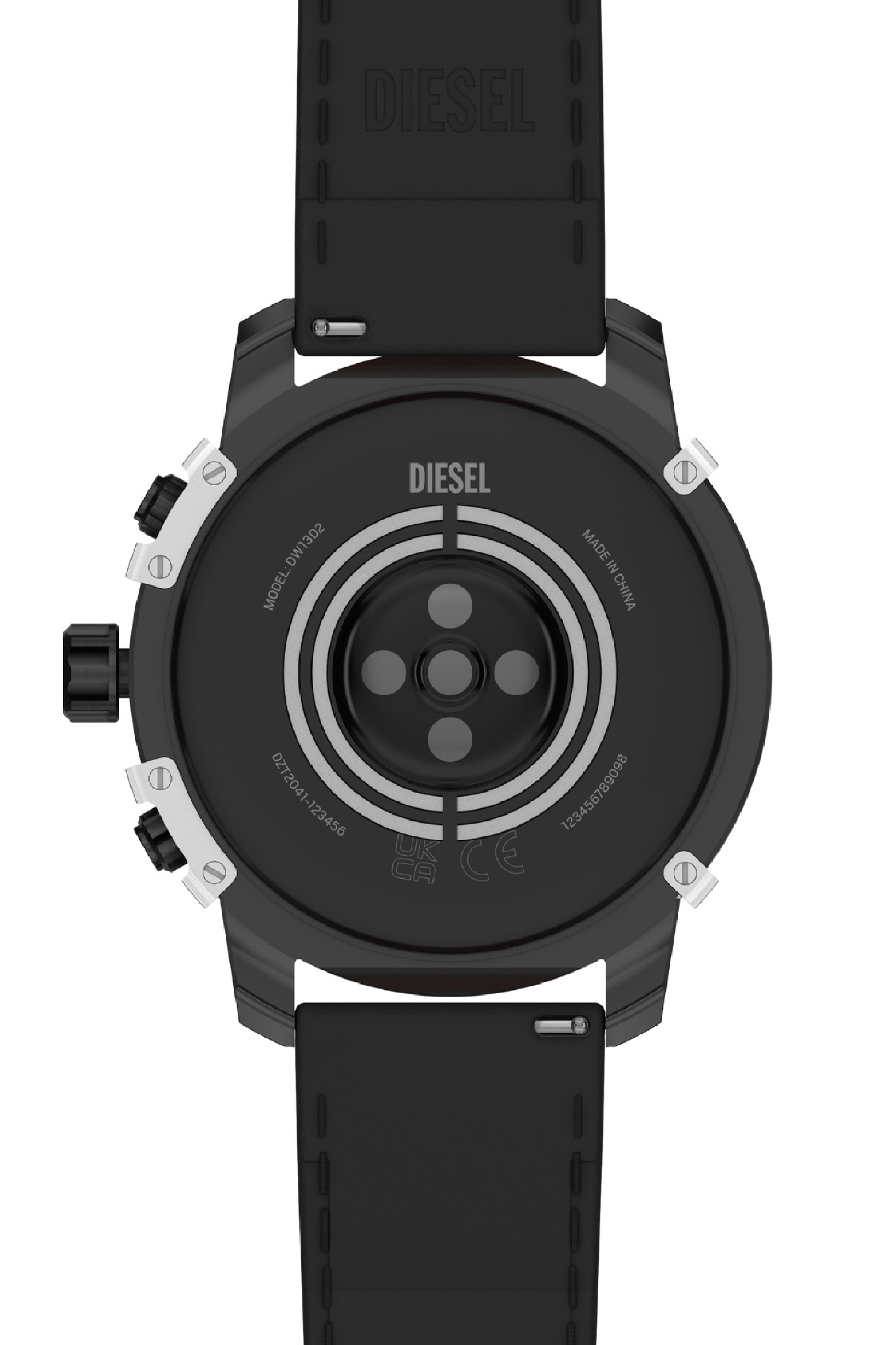 Diesel - DZT2041, Smartwatch Griffed en silicone et nylon Homme in Polychrome - 4