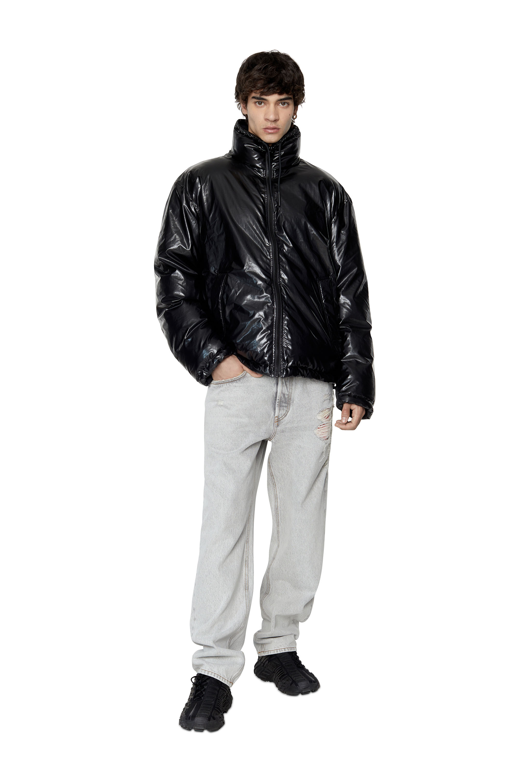 W-JUPITER Unisex: Oversized reversible puffer jacket | Diesel