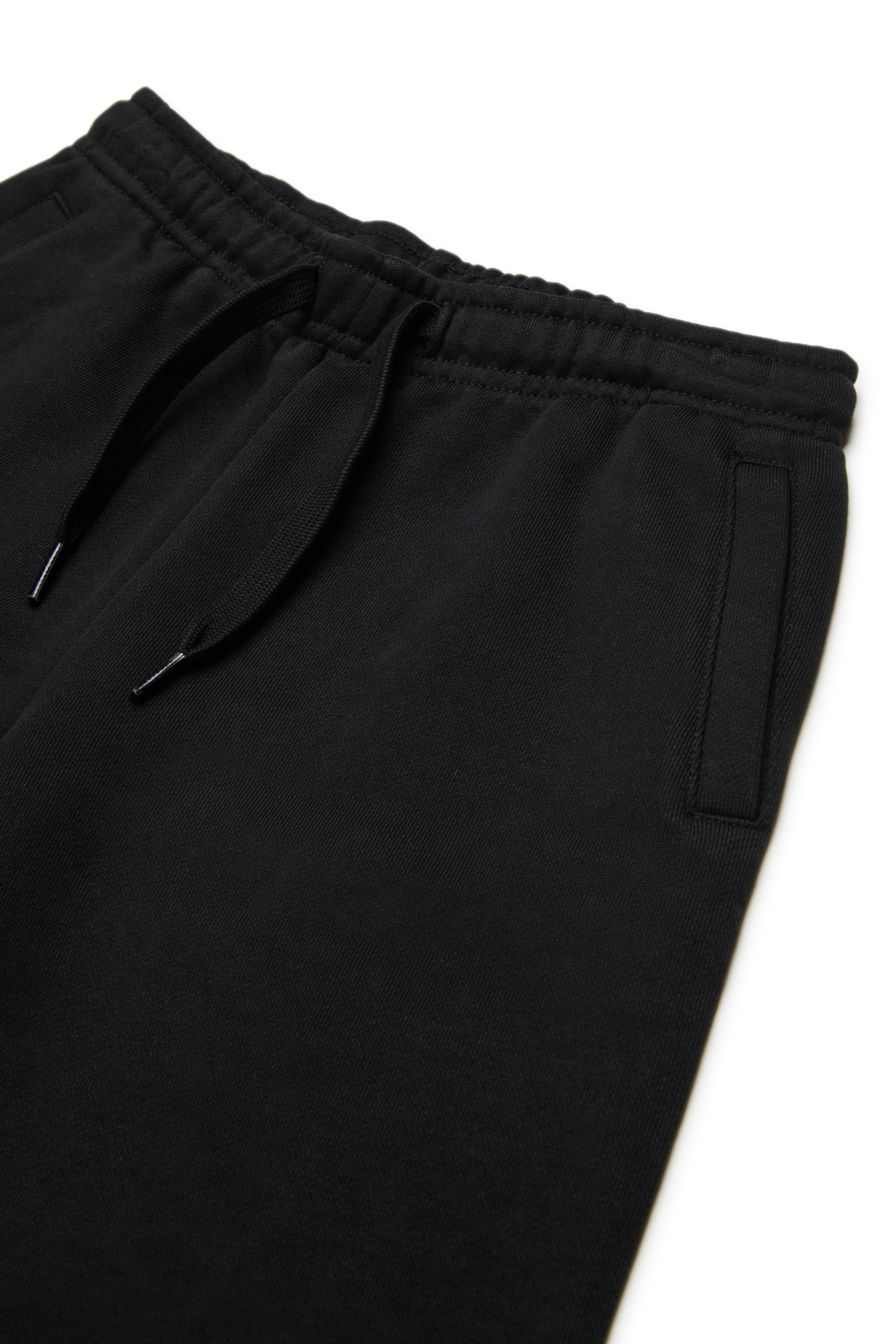 Diesel - PCIRCLE SHORT, Man's Cotton bermudas with maxi print in Black - 3