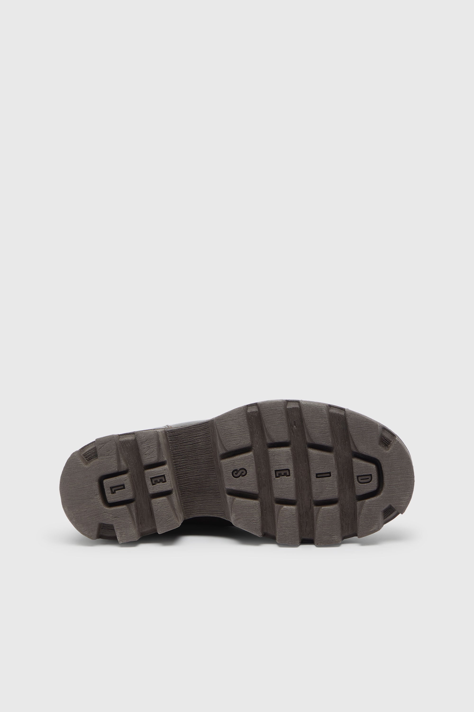 Diesel - D-HAMMER CHUNKY W, D-Hammer - Botines Chelsea de piel con suela gruesa Mujer in Marr&oacute;n - 5
