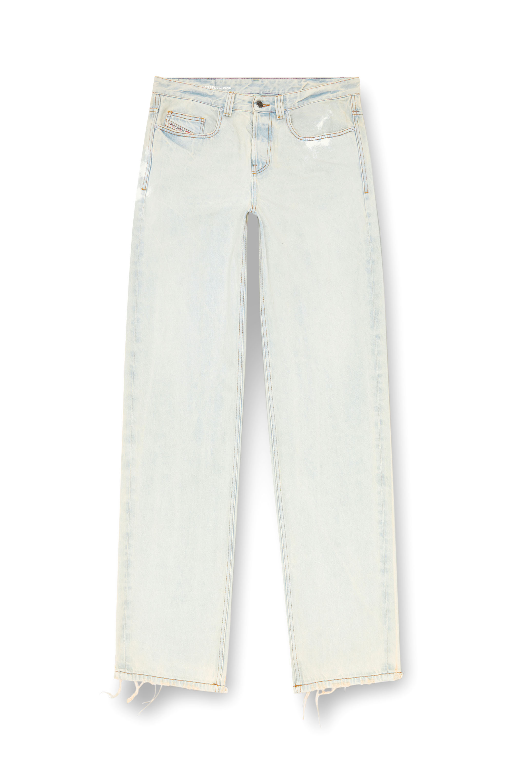 Diesel - Male's Relaxed Jeans 2001 D-Macro 09J81, Light Blue - 3