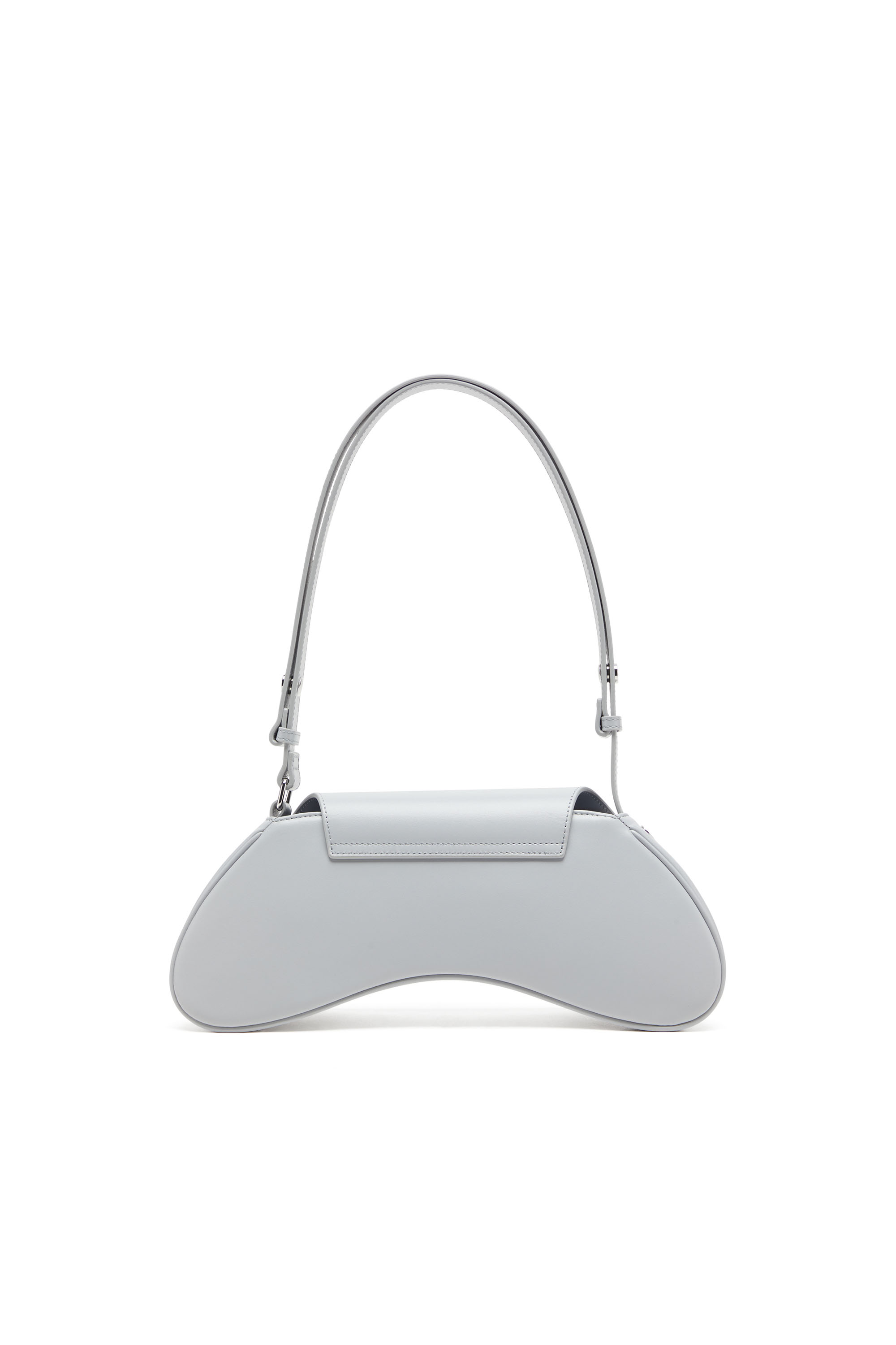 Diesel - PLAY CROSSBODY, Female's Play-Crossbody bag in semi gloss leather in Grey - 2