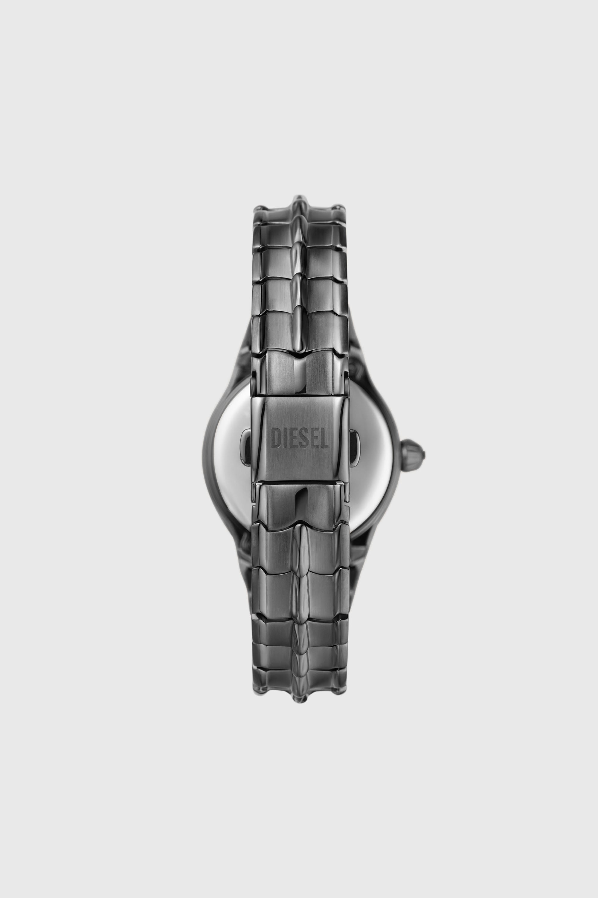 Diesel - DZ5603, Woman's Vert three-hand gunmetal stainless steel watch in Dark grey - 2
