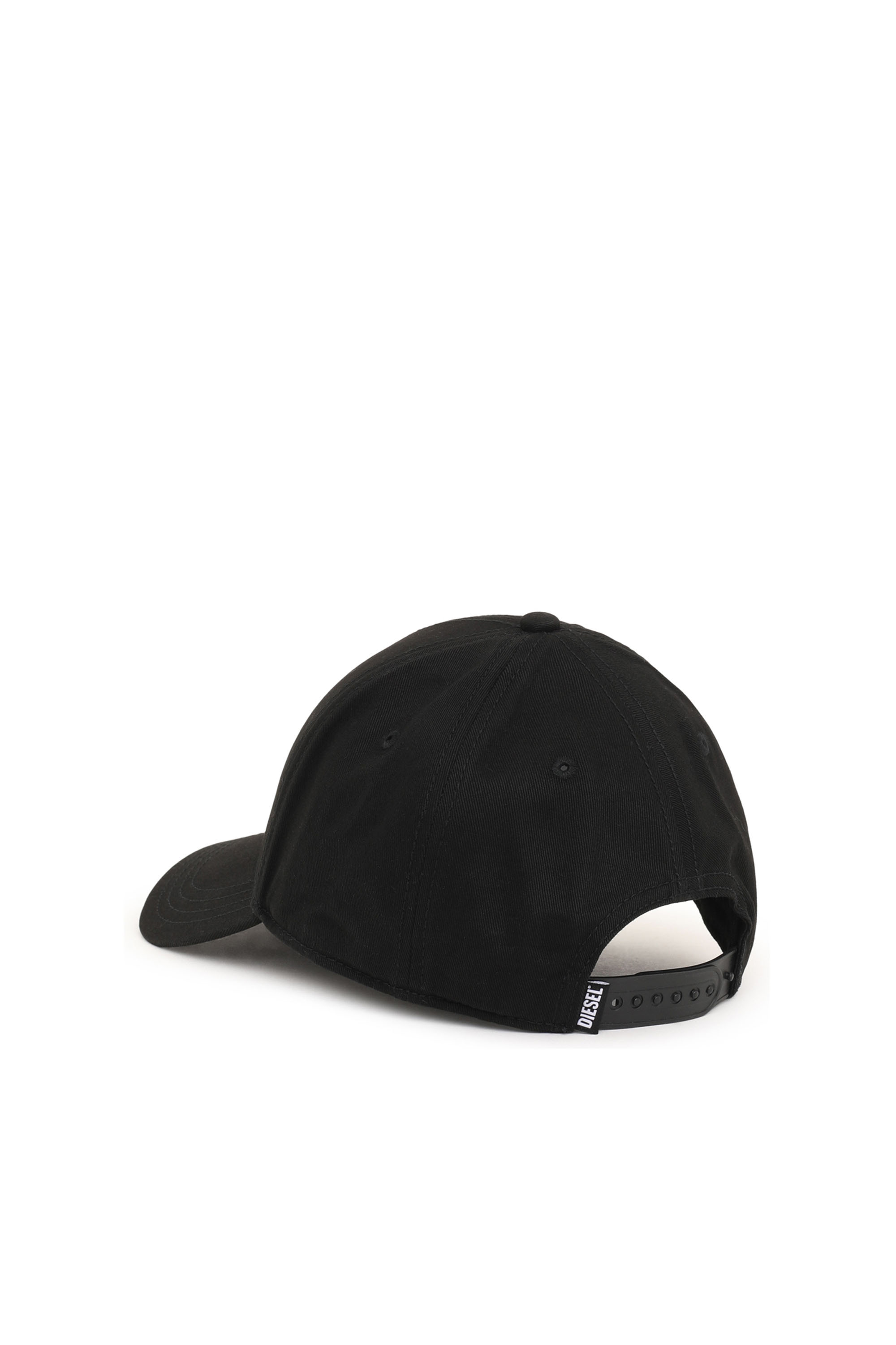 Diesel - CORRY-JACQ, Man's Baseball cap with logo patch in Black - 2