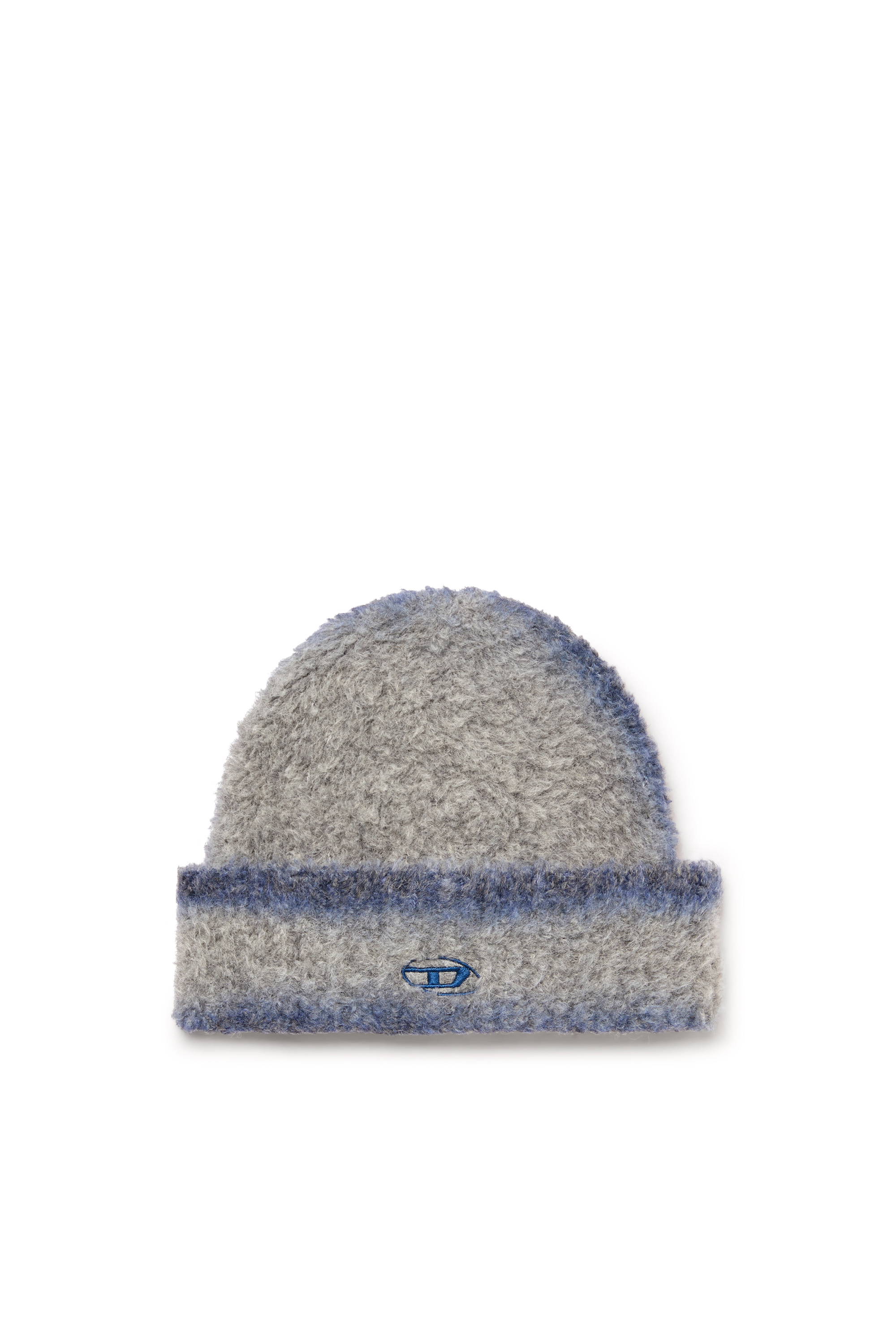 Diesel - K-RINO-HAT, Unisex's Alpaca-blend beanie with sprayed effect in Grey - 1