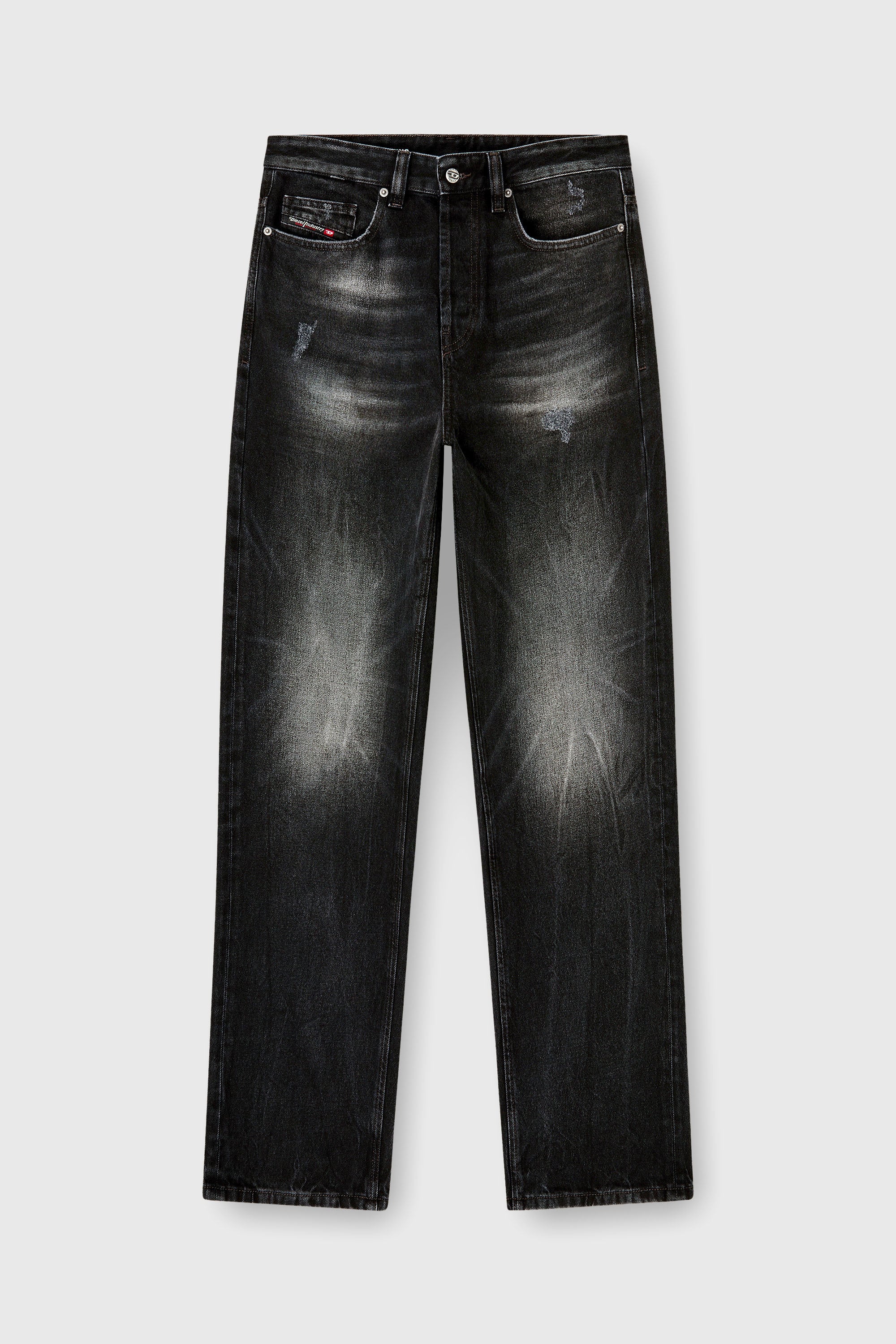 Diesel - Man's Relaxed Jeans 2001 D-Macro 0BEBB, Black - 1