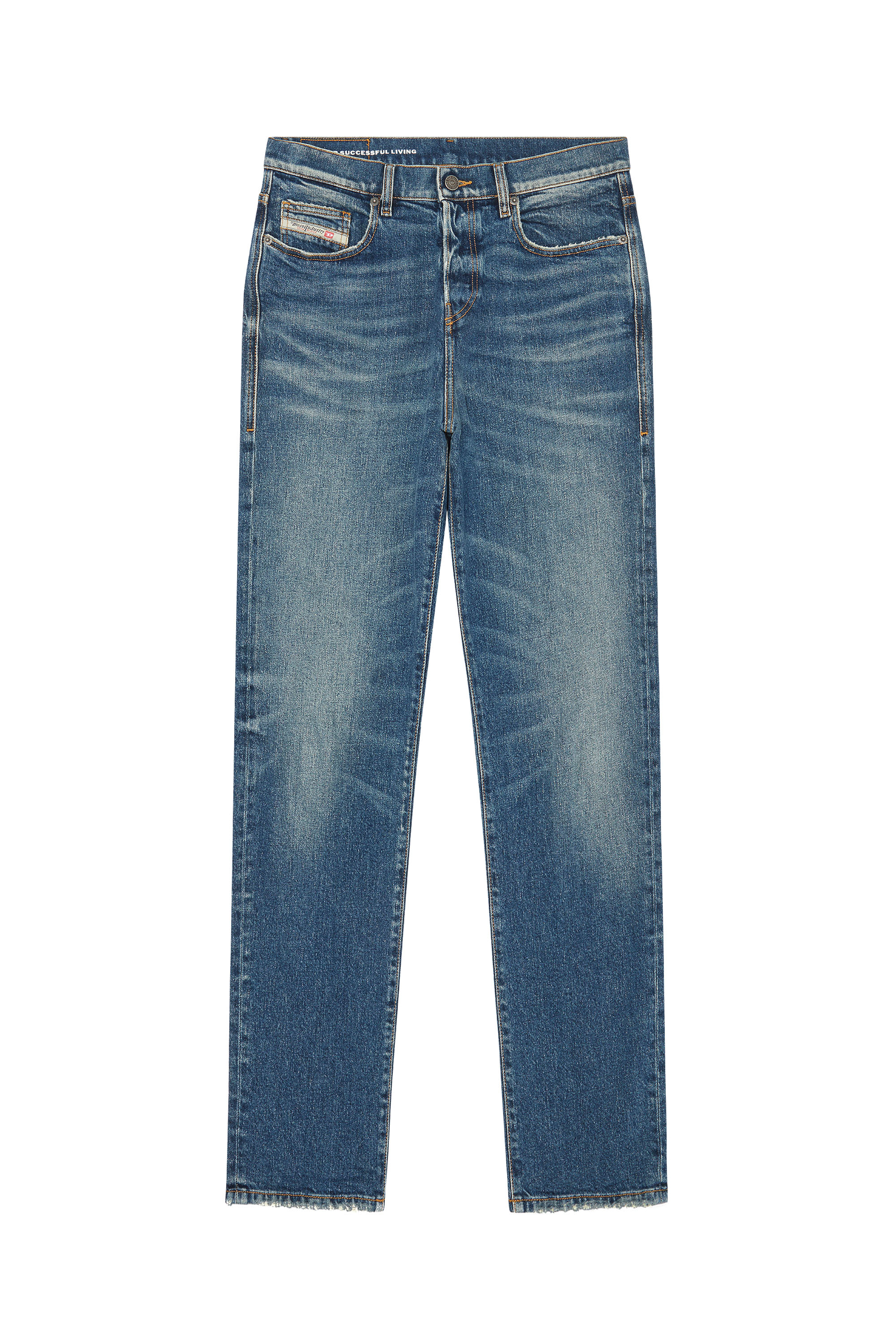 Diesel - Man's Regular Jeans 2020 D-Viker 007L1, Medium blue - 3