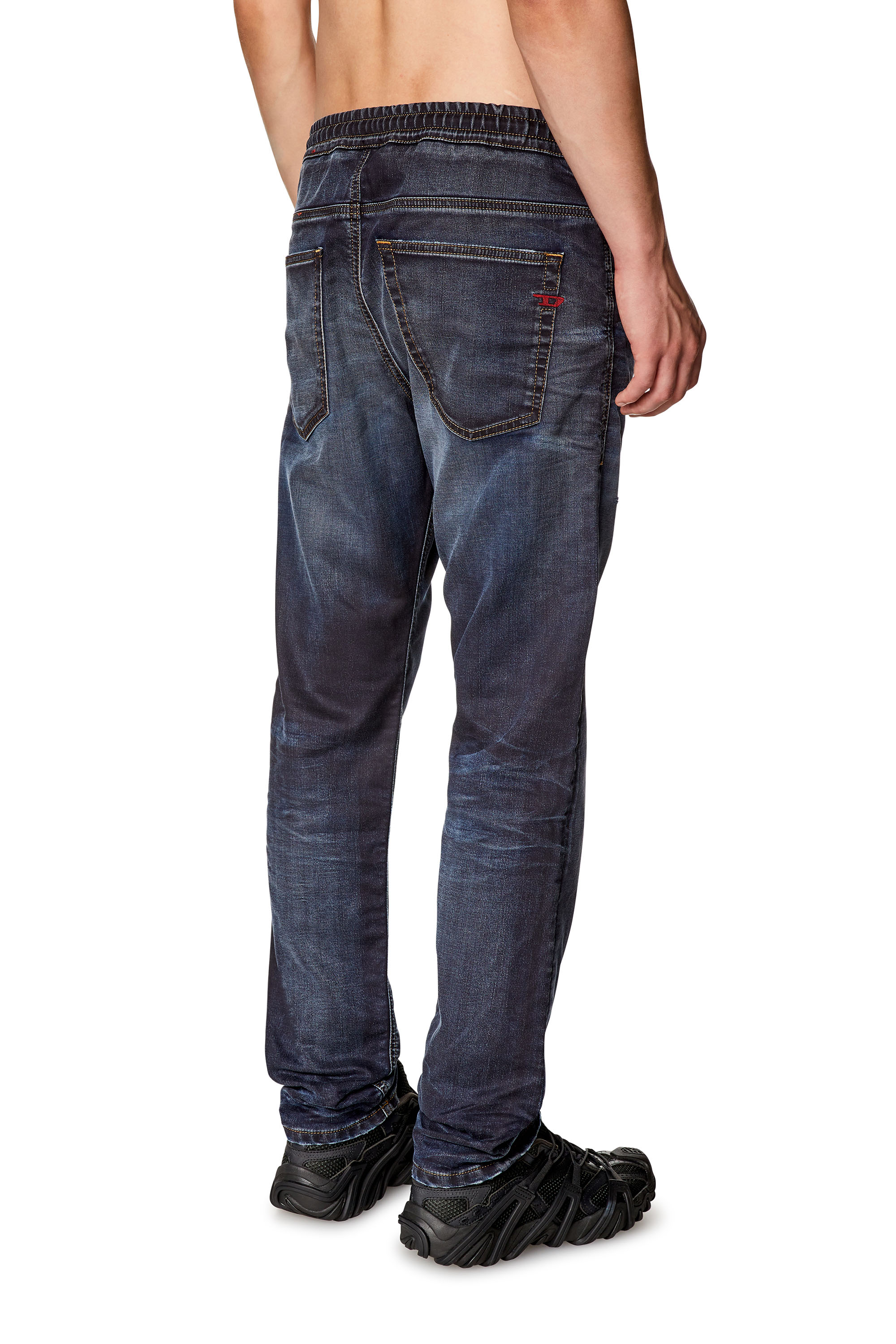Diesel - Male's Regular 2030 D-Krooley Joggjeans&reg; 09I18, Dark Blue - 4
