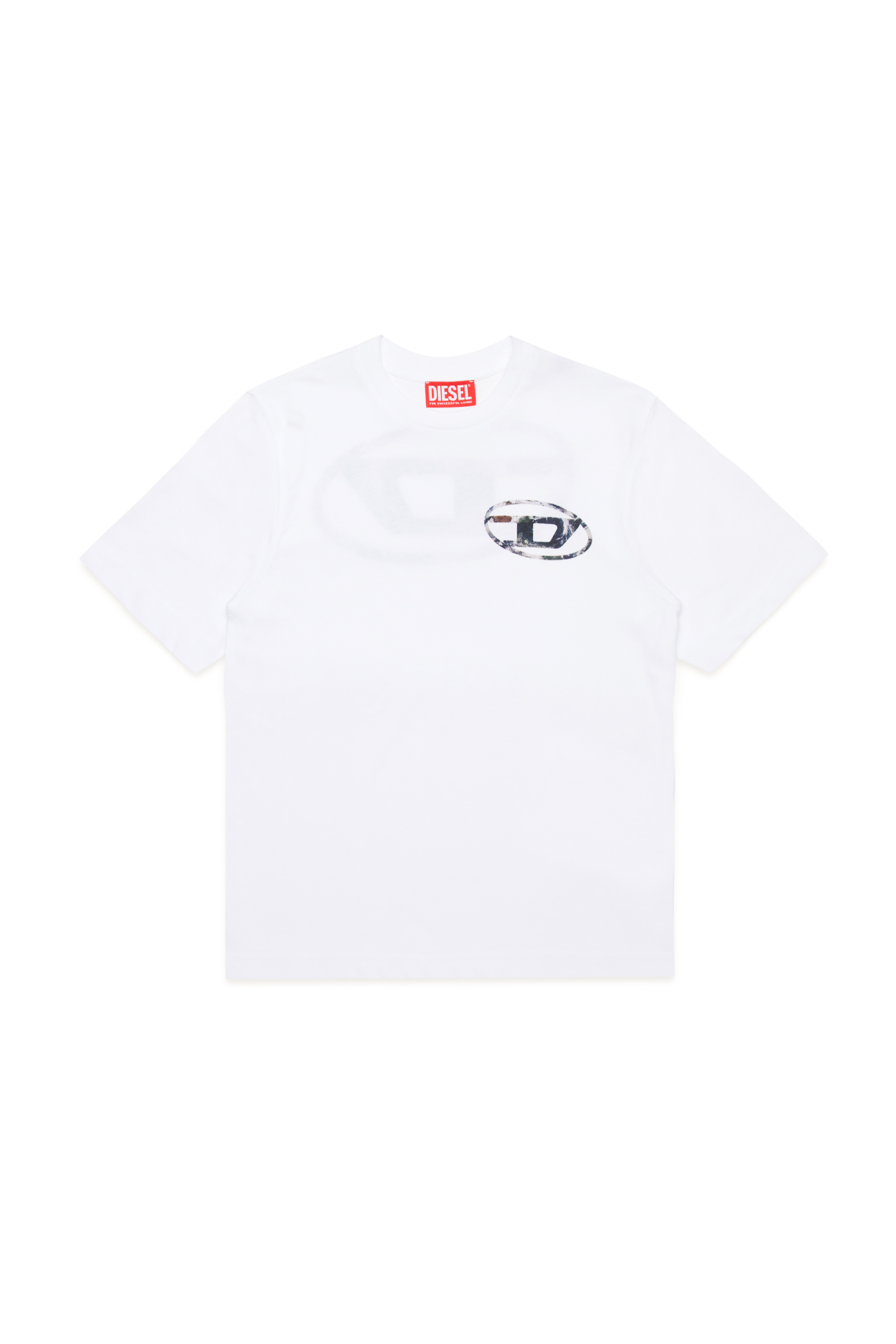 DIESEL Tシャツ メンズ Tシャツ ロゴ オーバルD（Tシャツ/カットソー）｜DIESEL