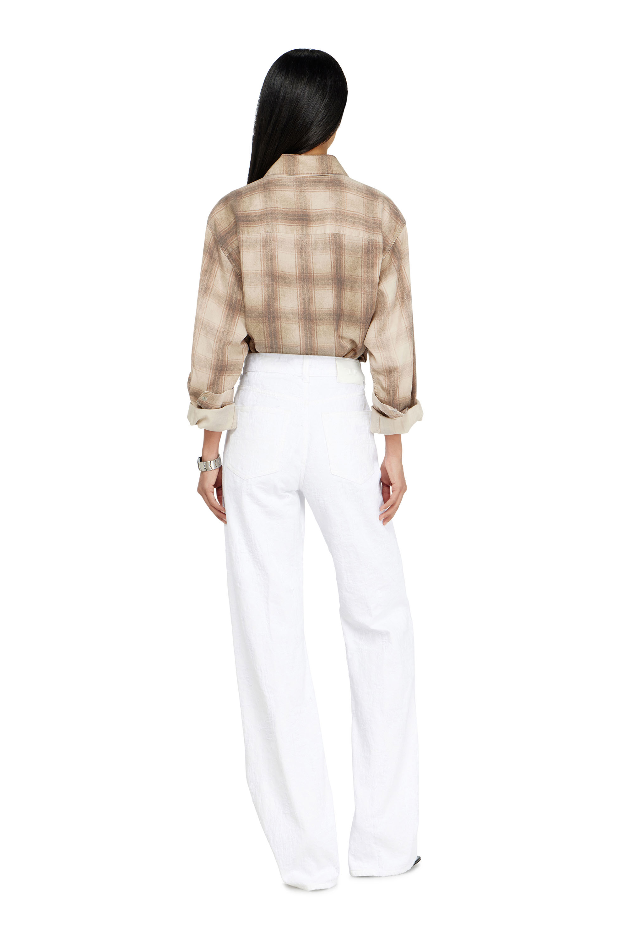 Diesel - Regular Jeans 1971 D-Sent 007EX Mujer, Blanco - 3