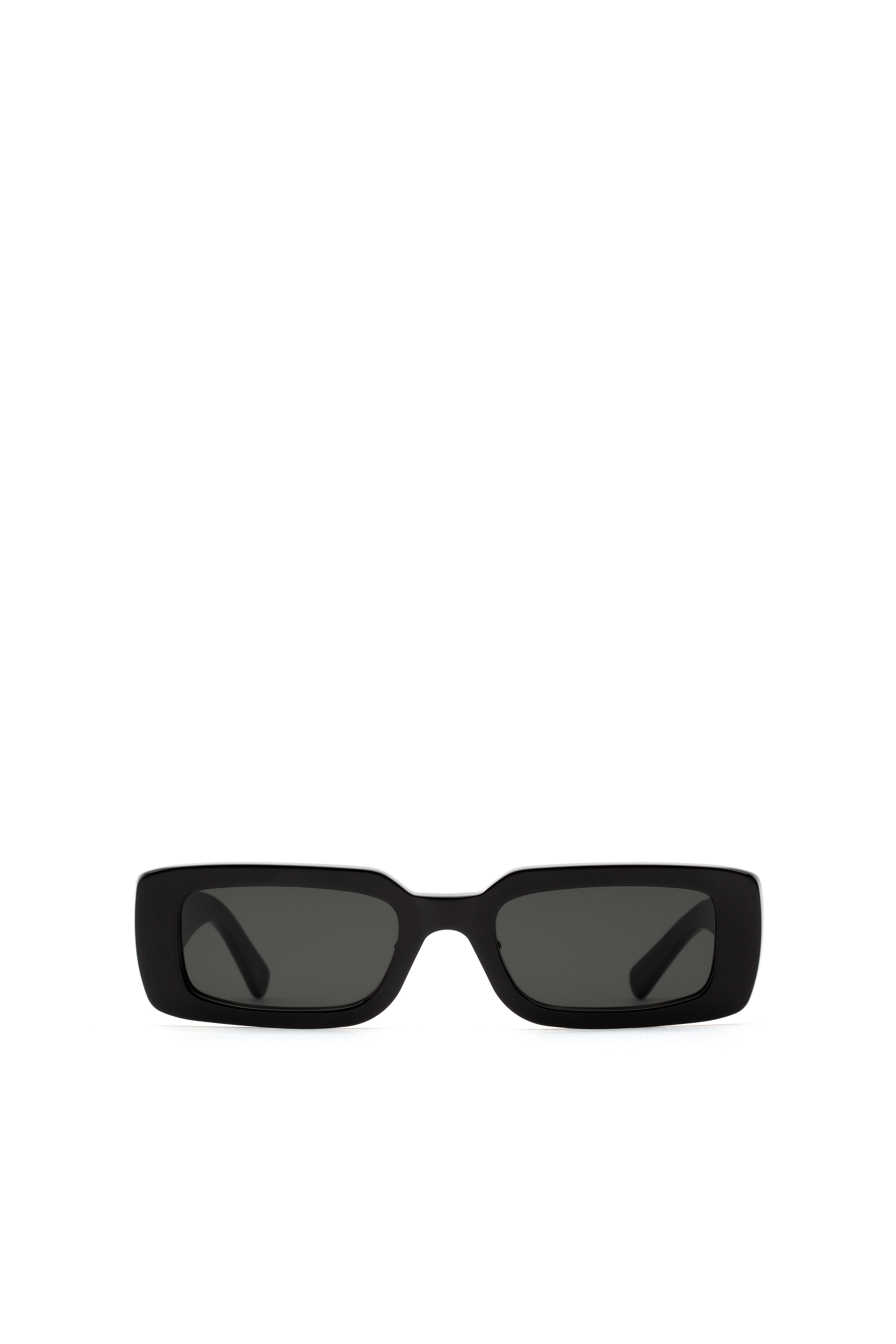 DM0362: Black rectangular modern design sunglasses | Diesel
