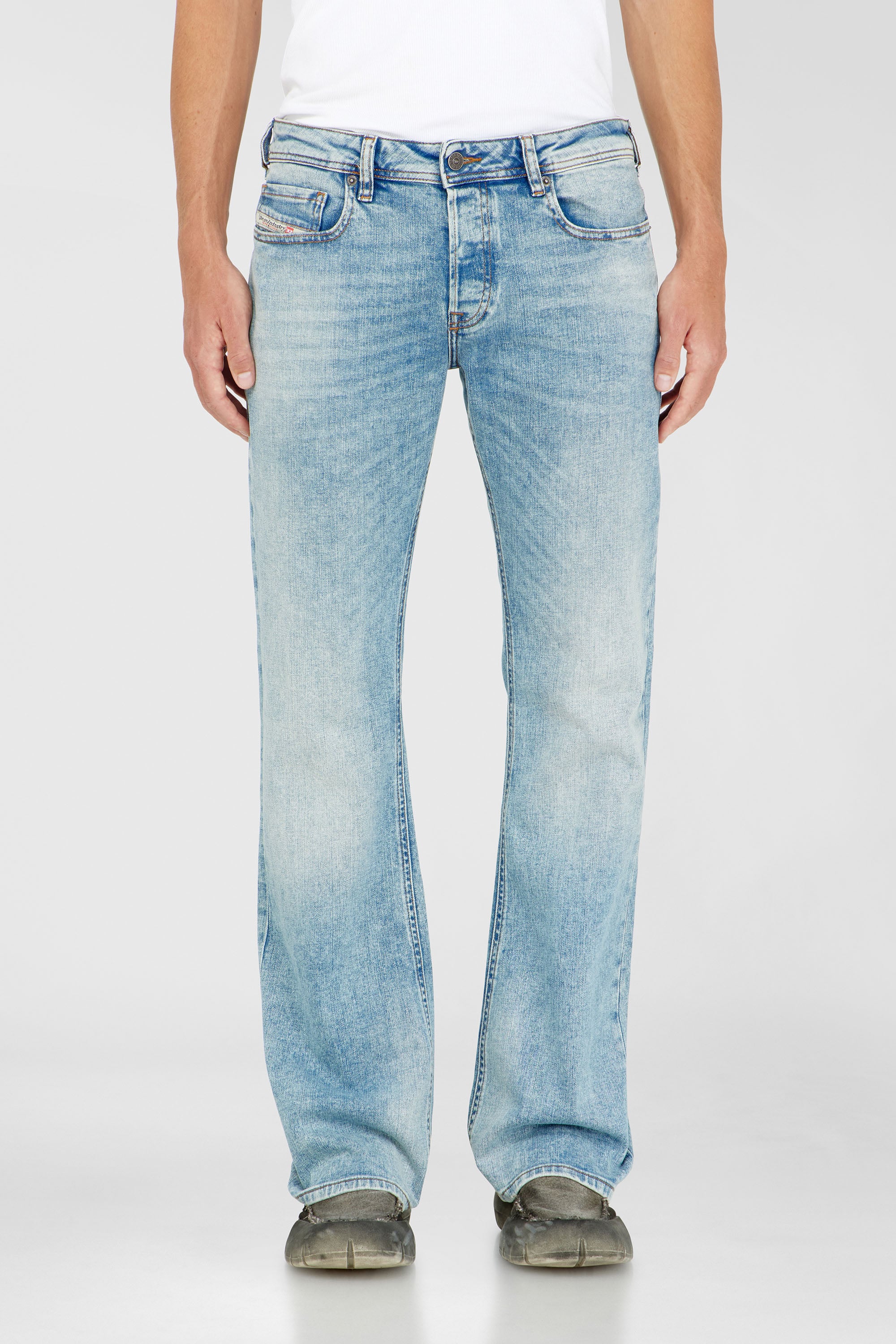 Diesel - Male's Bootcut Jeans 2007 Zatiny 0DBDV, Light Blue - 1
