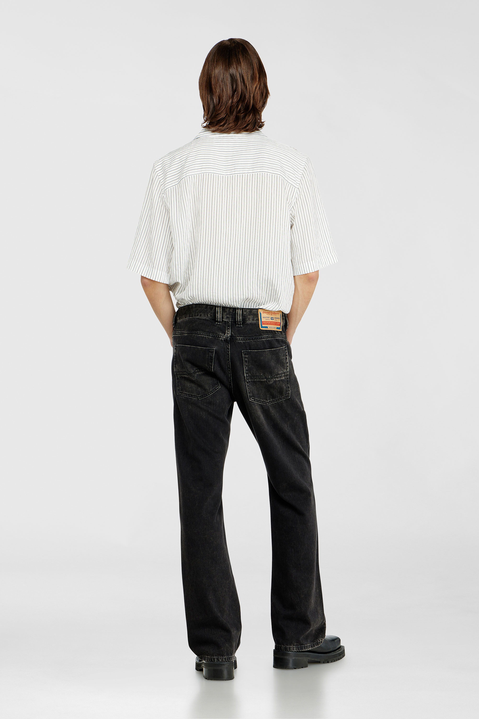 Men's Relaxed Jeans | Regular Waist 1980 D-EeperBlack/Dark grey