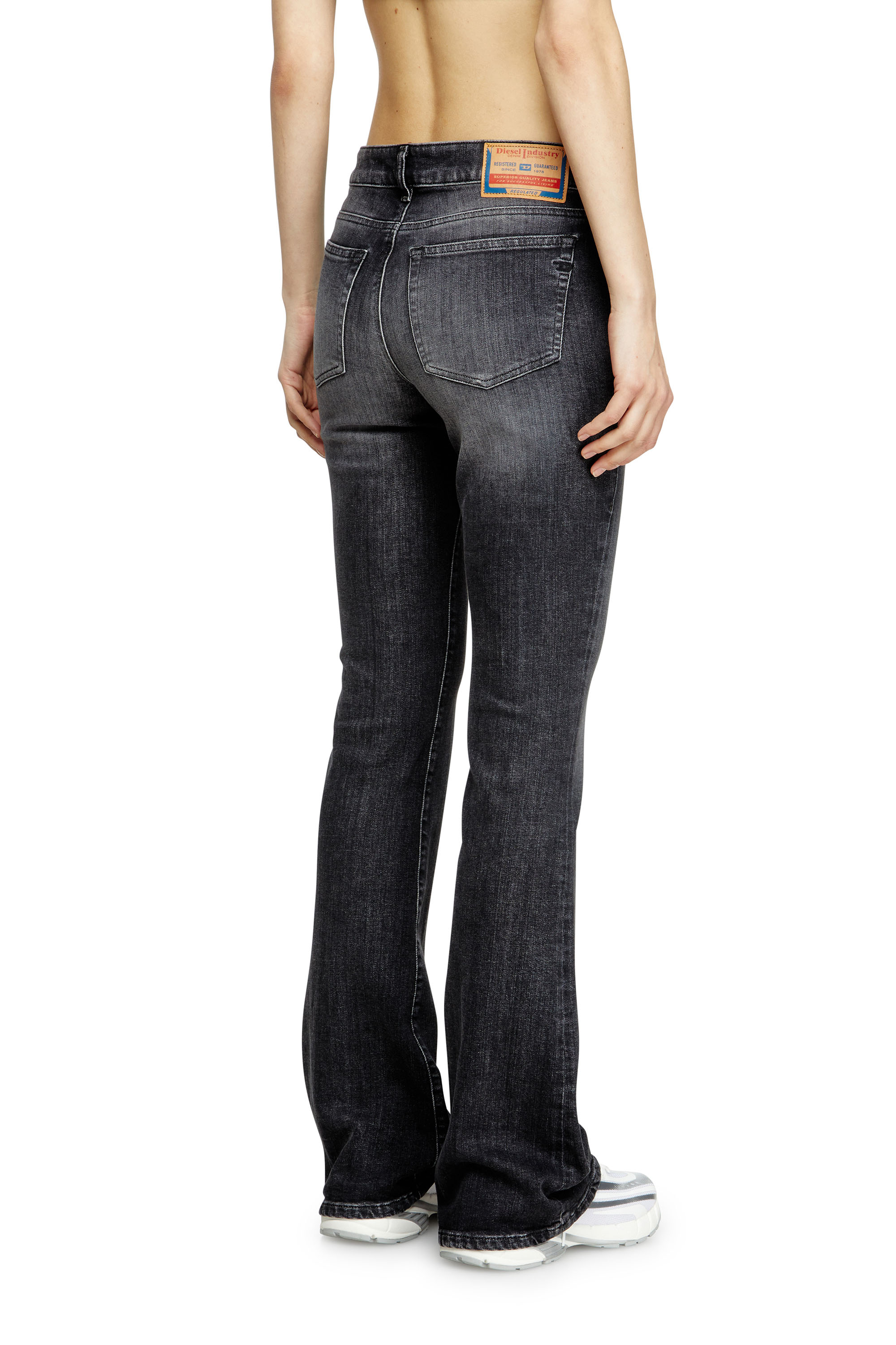 Diesel - Female's Bootcut Jeans 1969 D-Ebbey 09L98, Black/Dark Grey - 5
