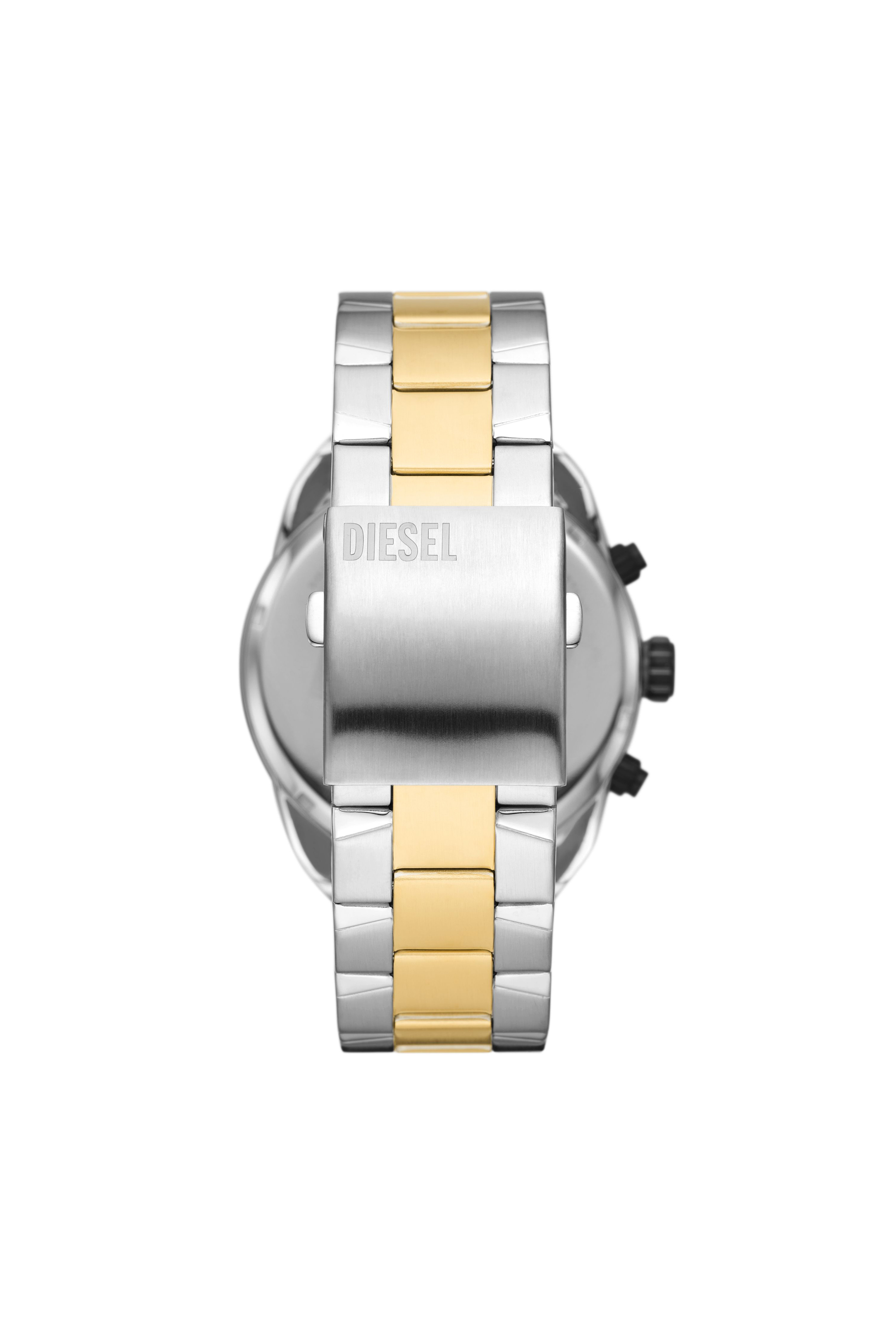 Diesel - DZ4627, Male's Spiked Stainless Steel Watch in Silver - 2