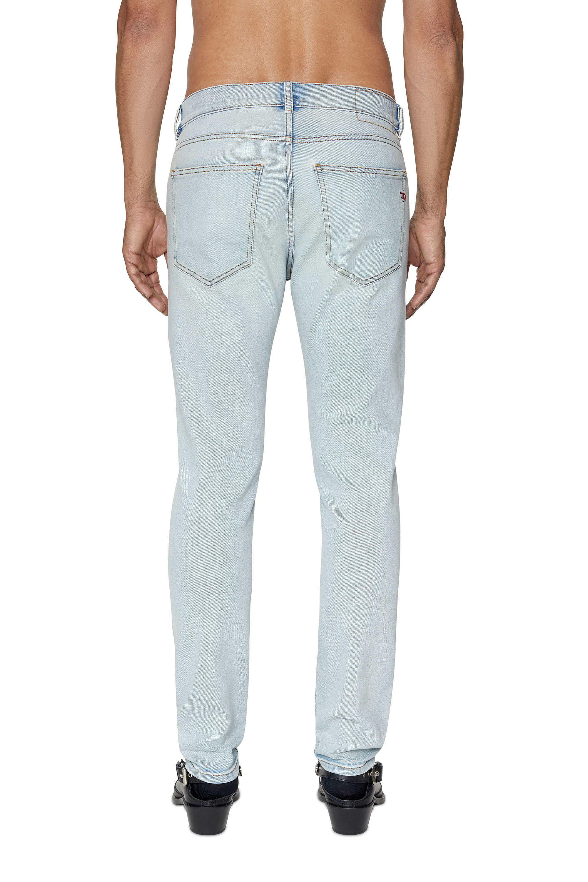 Diesel - Slim Jeans 2019 D-Strukt 09C08, Slim Jeans - 2019 D-Strukt Homme in Bleu - 5